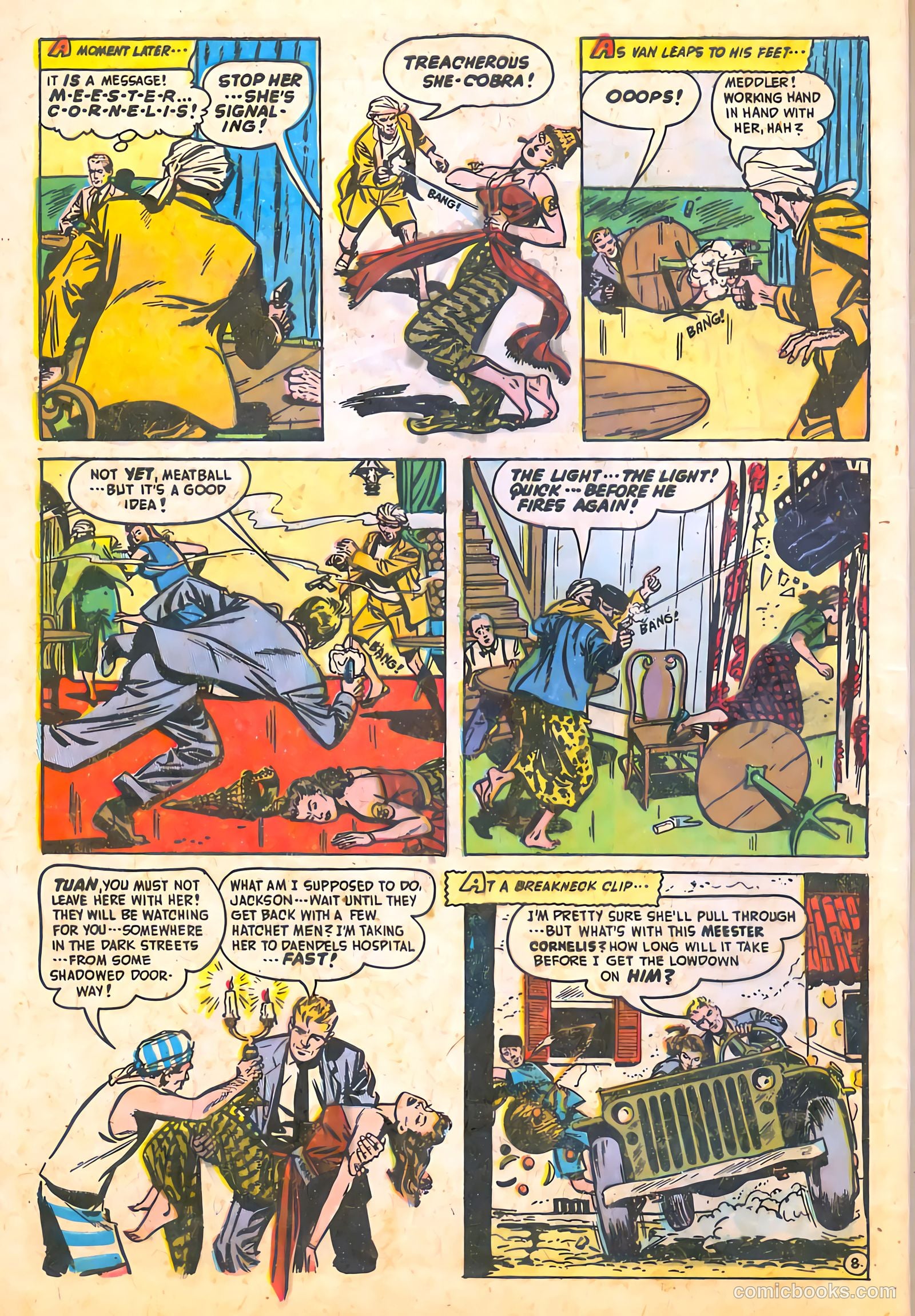 Spy-Hunters #7 (1950) — page 10 of 52