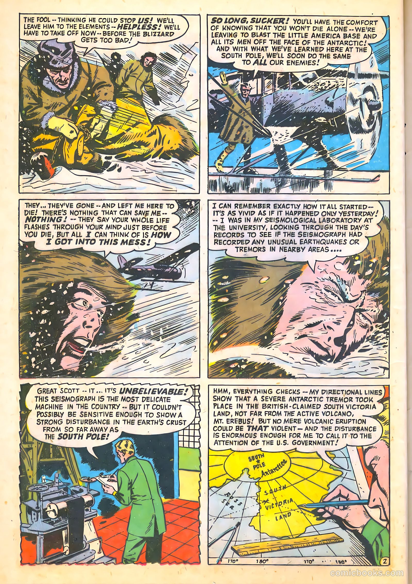 Spy-Hunters #7 (1950) — page 16 of 52