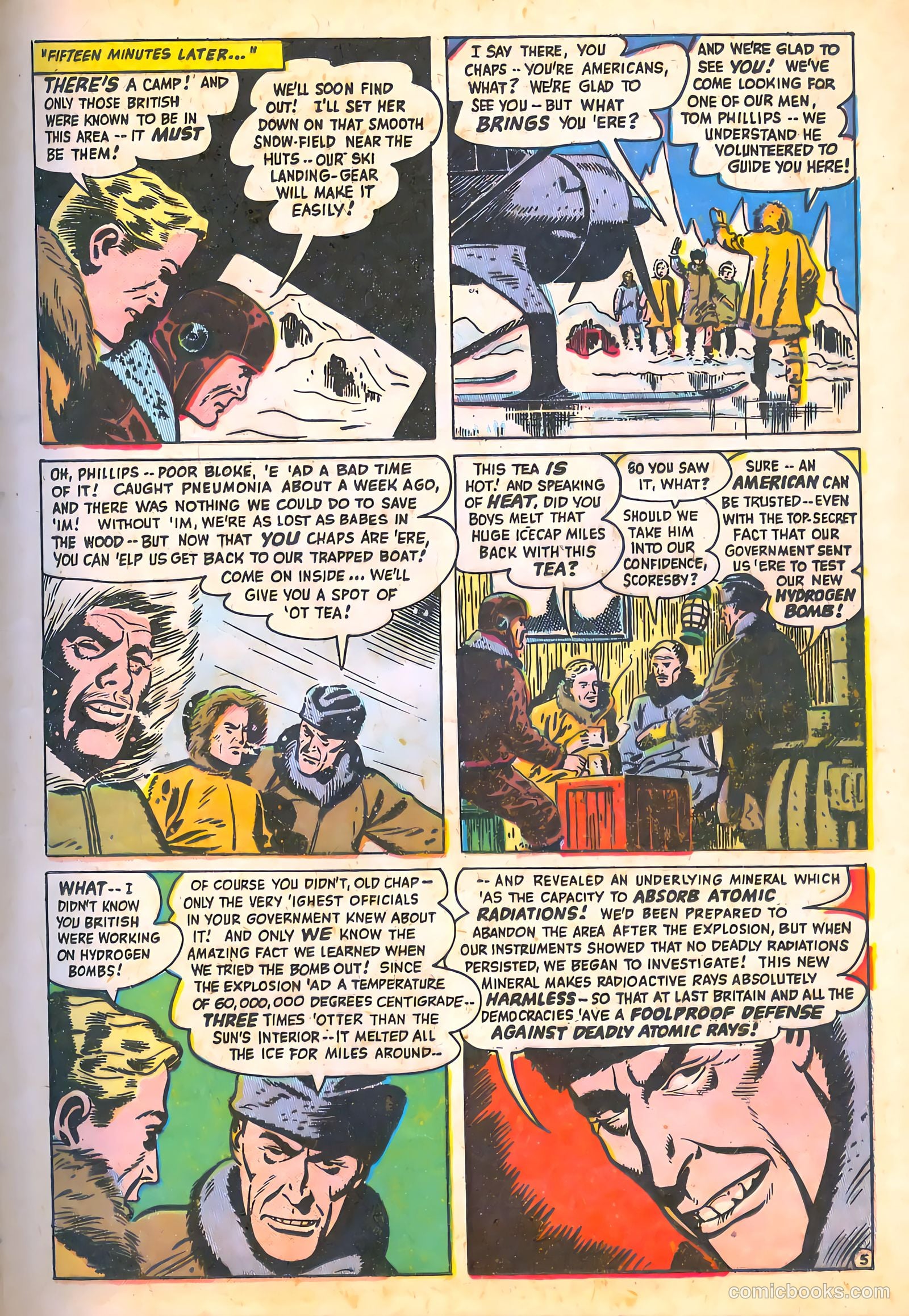 Spy-Hunters #7 (1950) — page 19 of 52