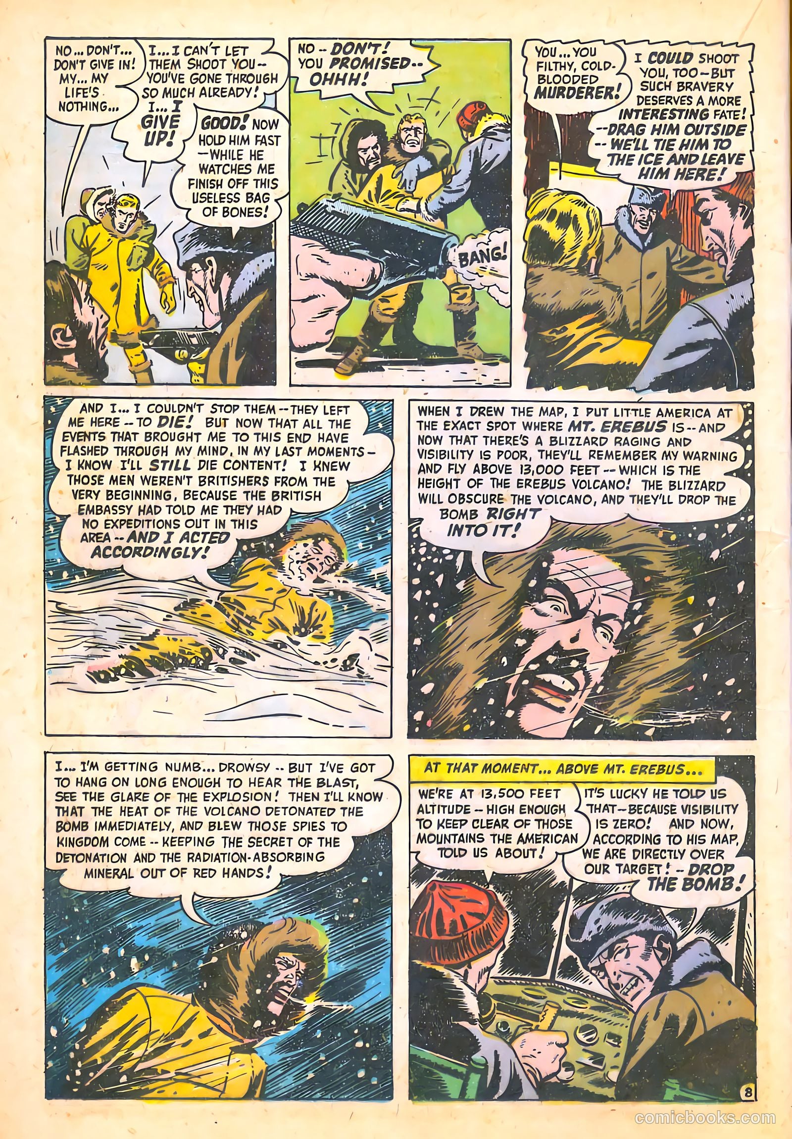Spy-Hunters #7 (1950) — page 22 of 52