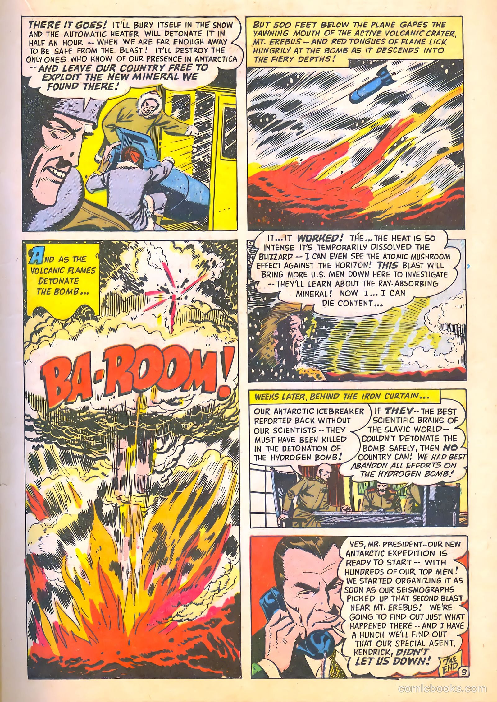 Spy-Hunters #7 (1950) — page 23 of 52