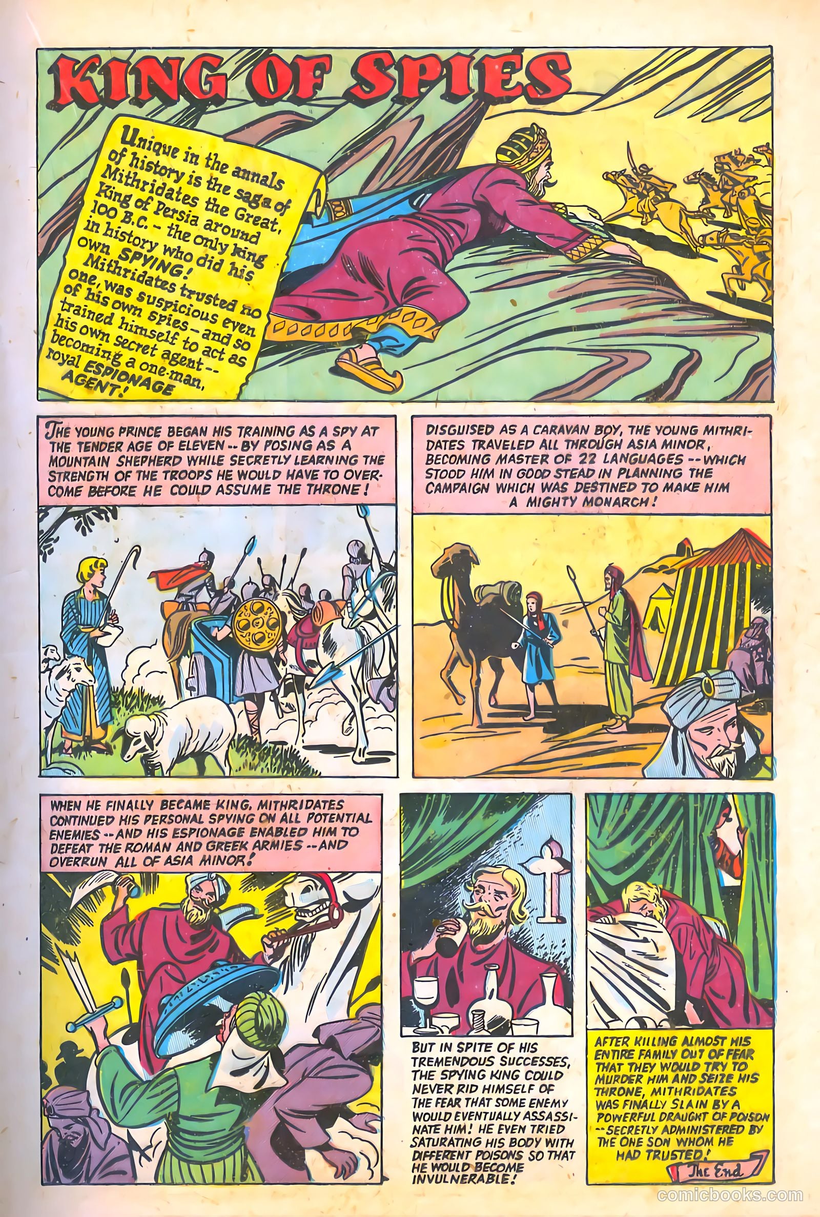 Spy-Hunters #7 (1950) — page 25 of 52