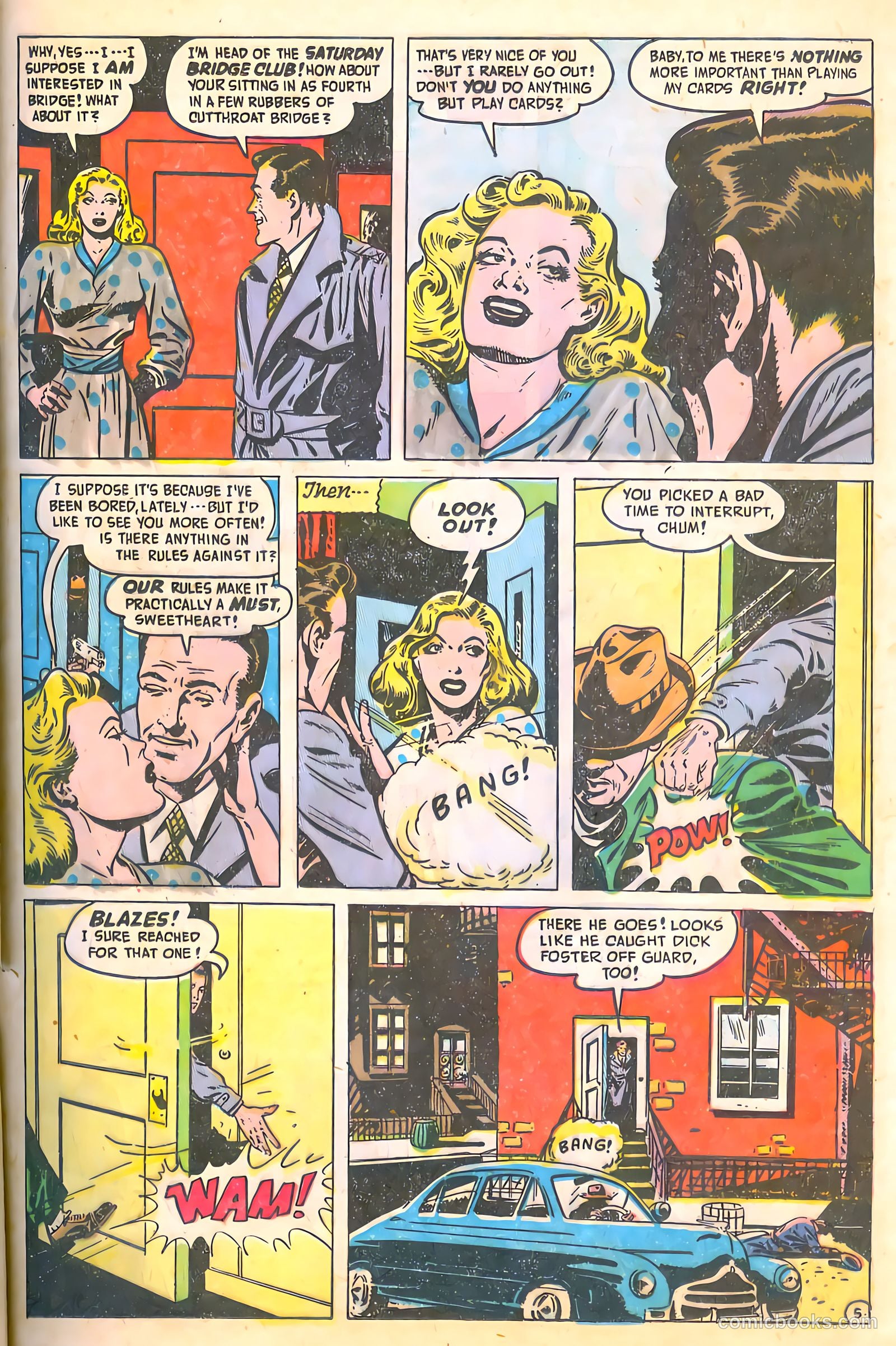 Spy-Hunters #7 (1950) — page 31 of 52