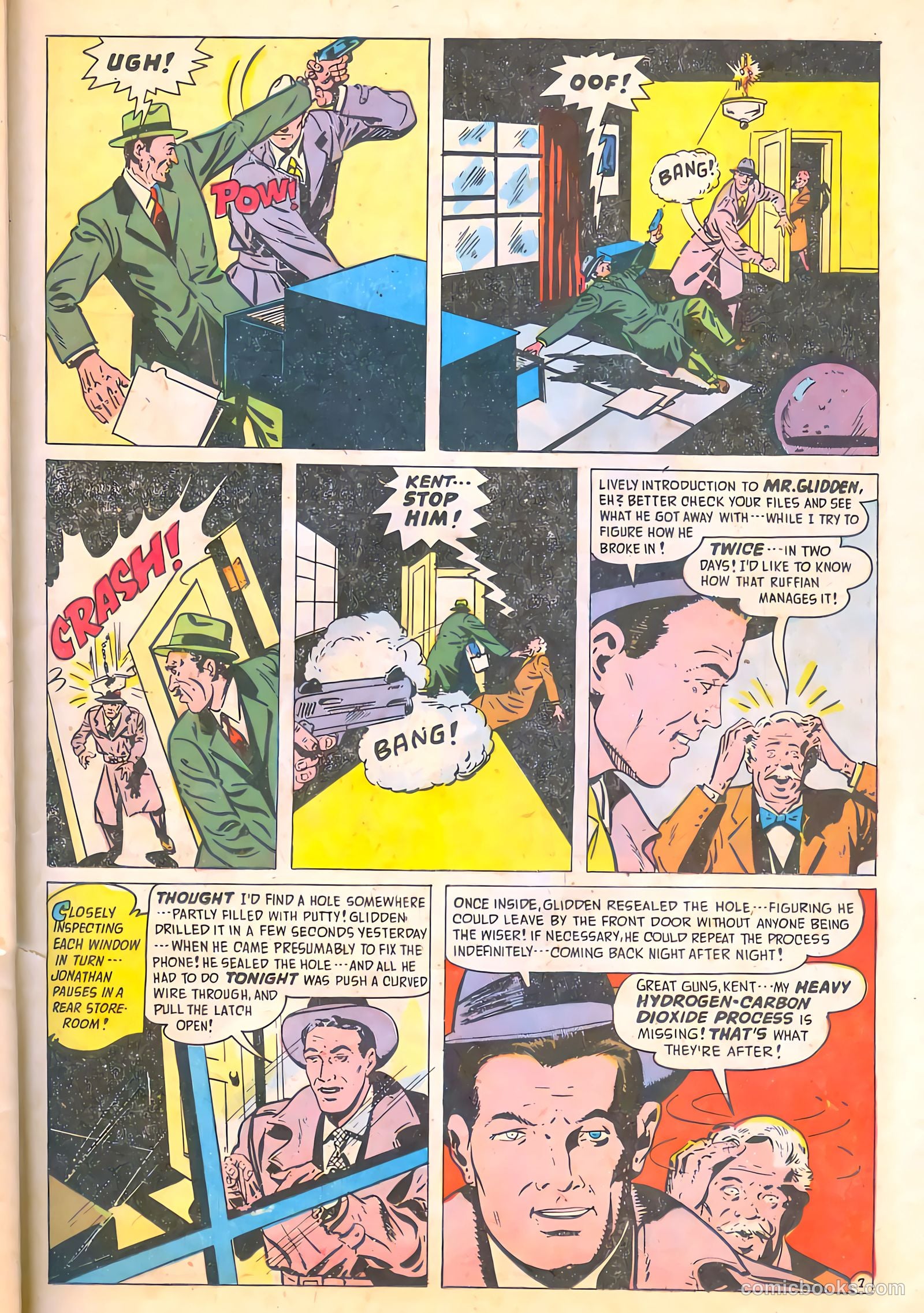 Spy-Hunters #7 (1950) — page 33 of 52