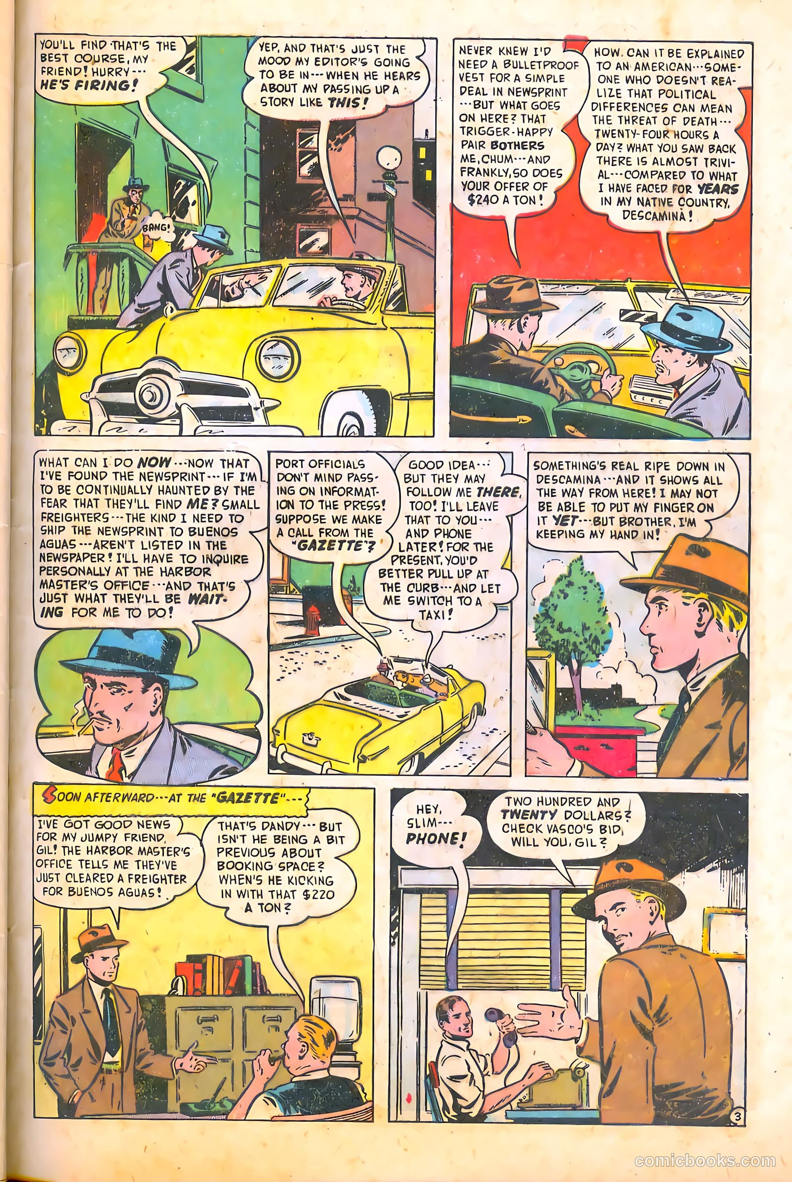 Spy-Hunters #7 (1950) — page 43 of 52