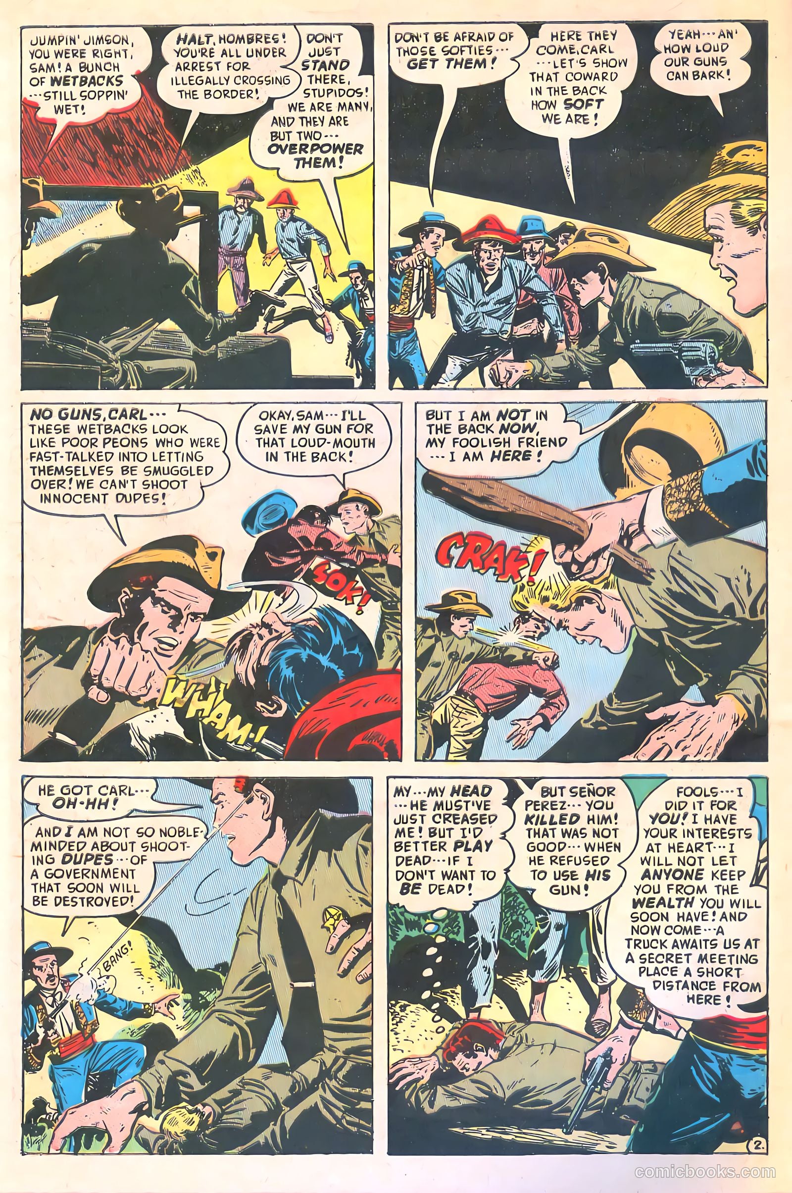 Spy-Hunters #8 (1950) — page 4 of 52