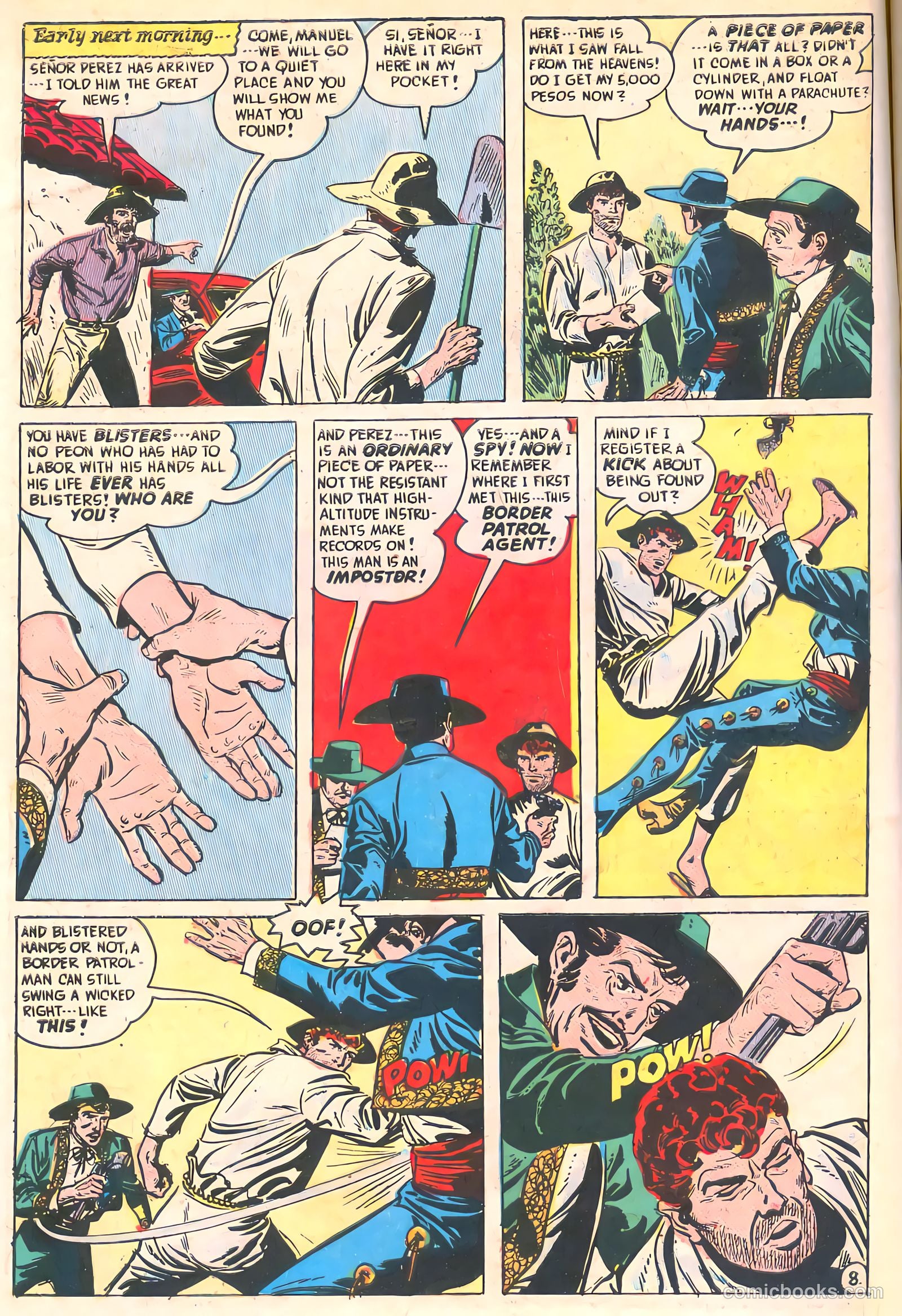 Spy-Hunters #8 (1950) — page 10 of 52