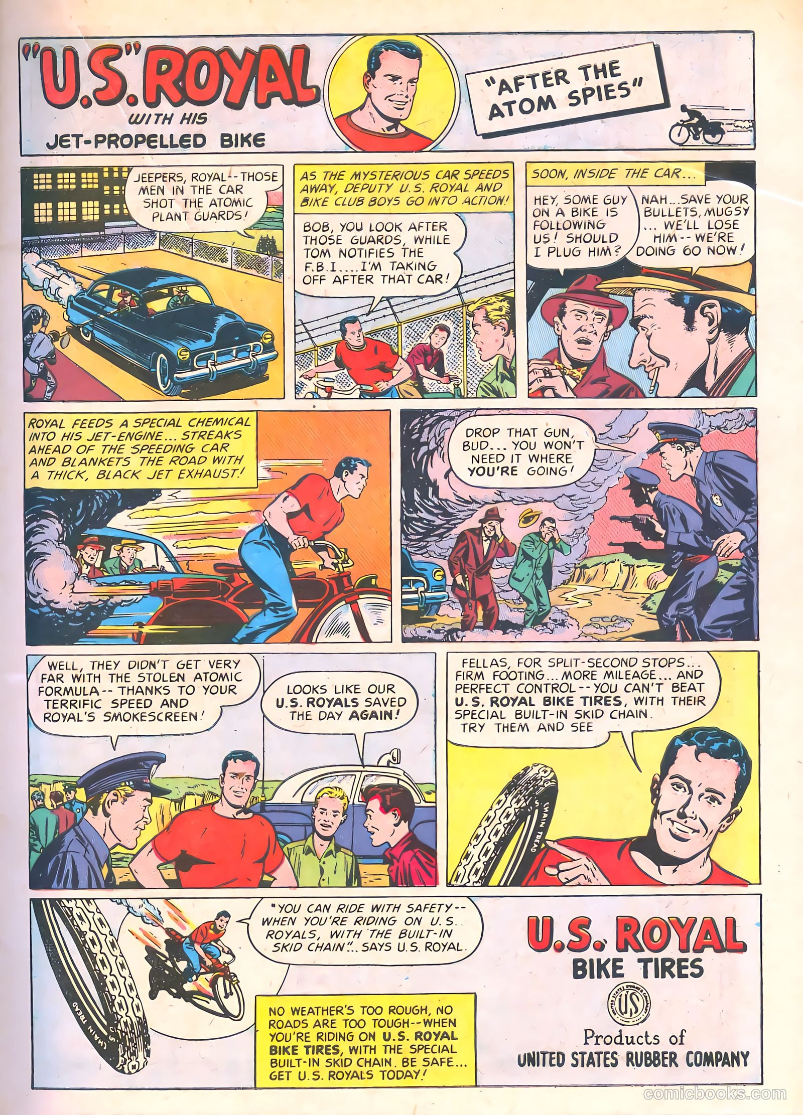 Spy-Hunters #8 (1950) — page 13 of 52