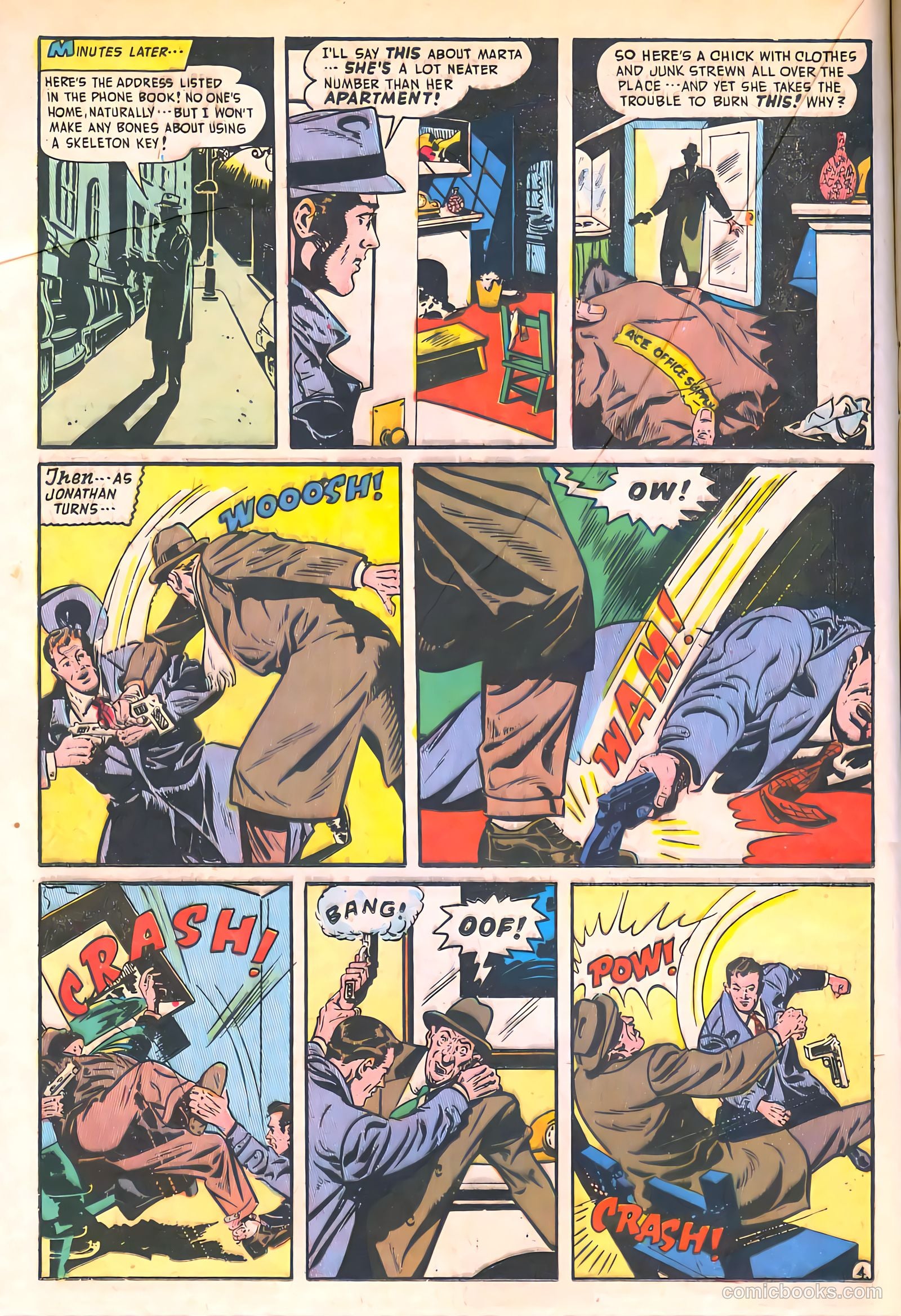 Spy-Hunters #8 (1950) — page 20 of 52