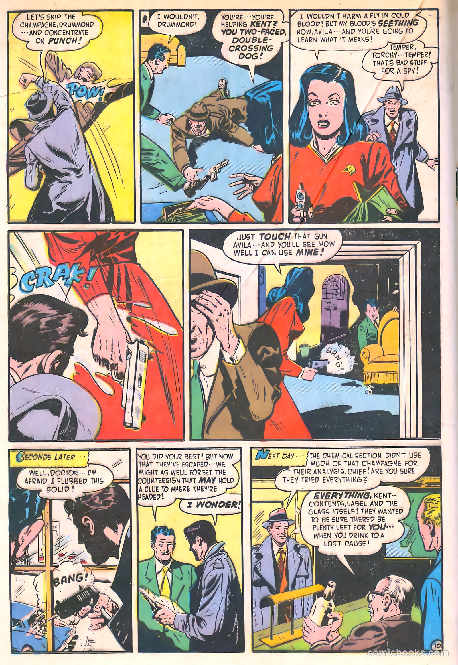 Spy-Hunters #8 (1950) — page 26 of 52
