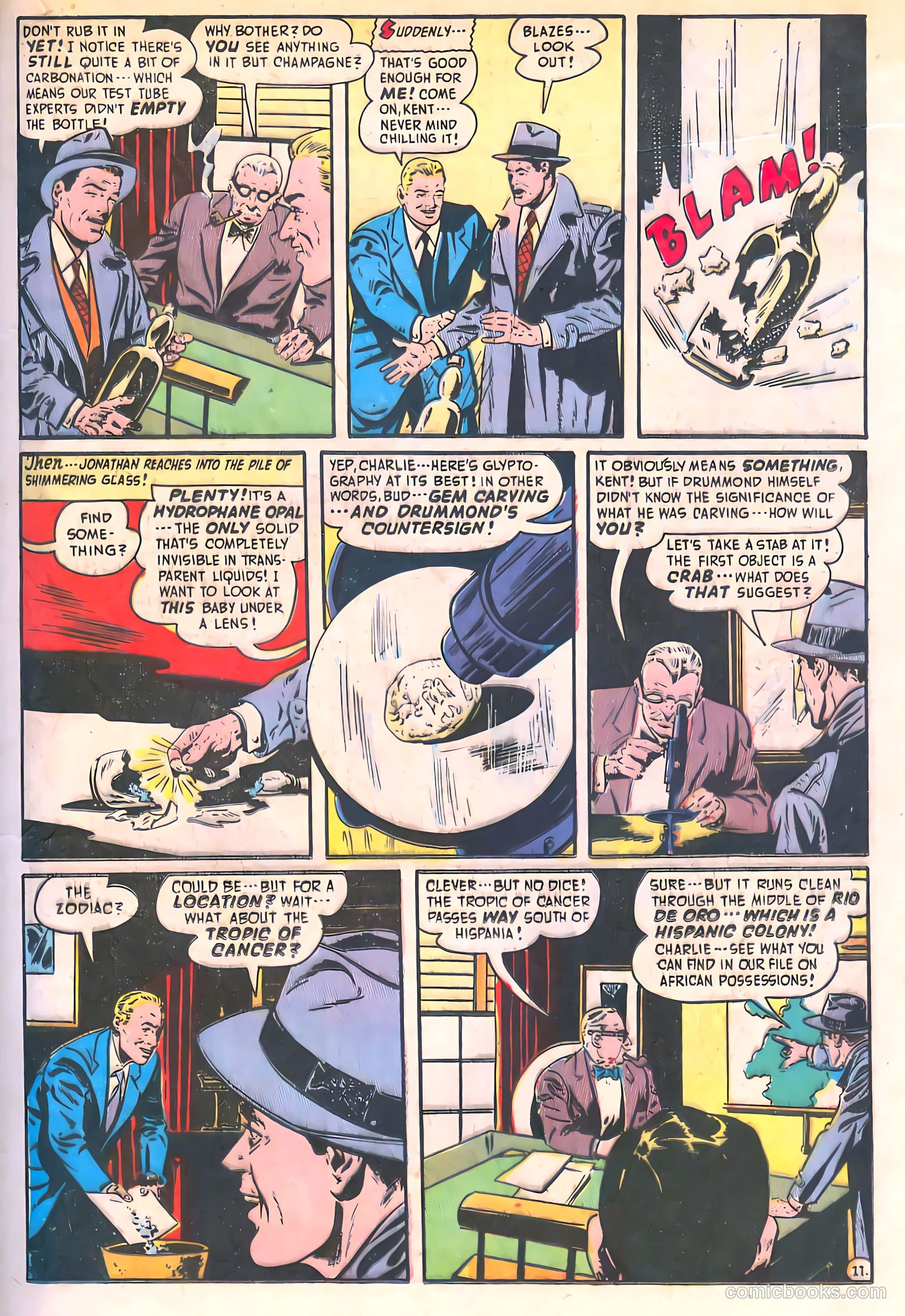 Spy-Hunters #8 (1950) — page 27 of 52
