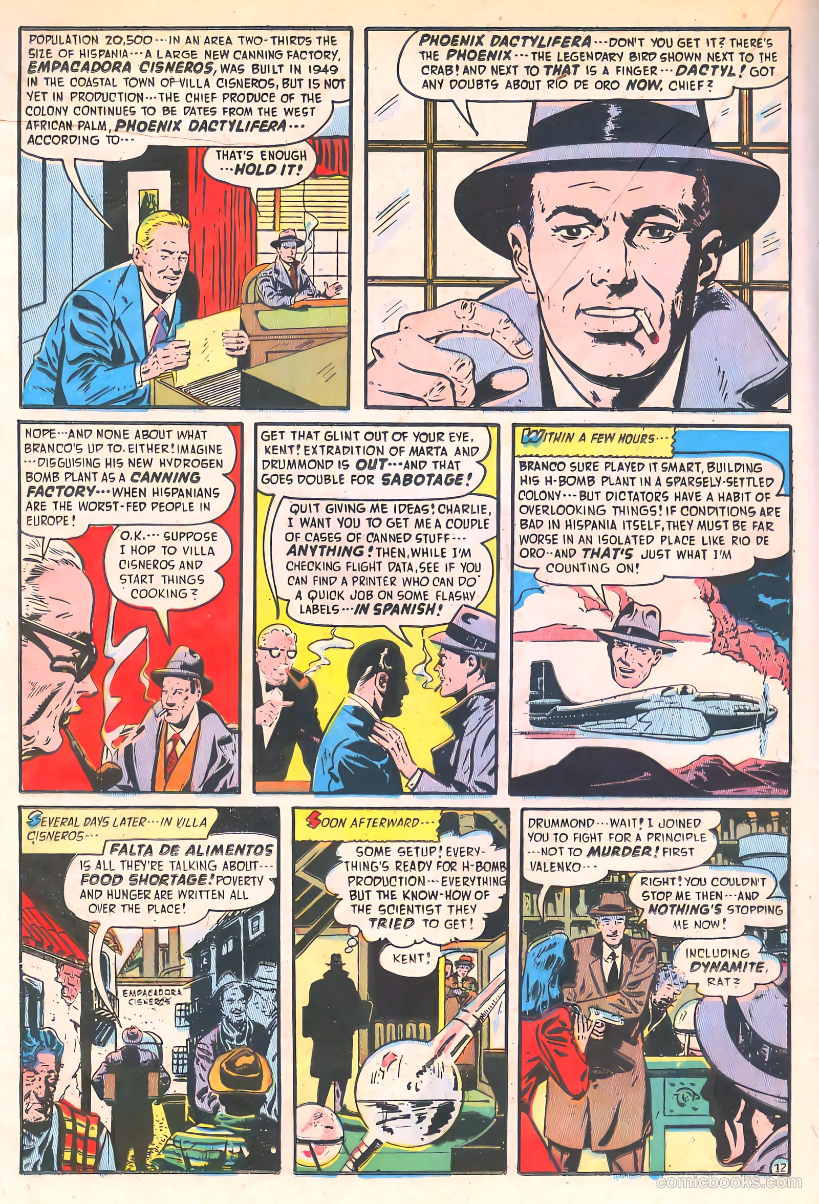 Spy-Hunters #8 (1950) — page 28 of 52