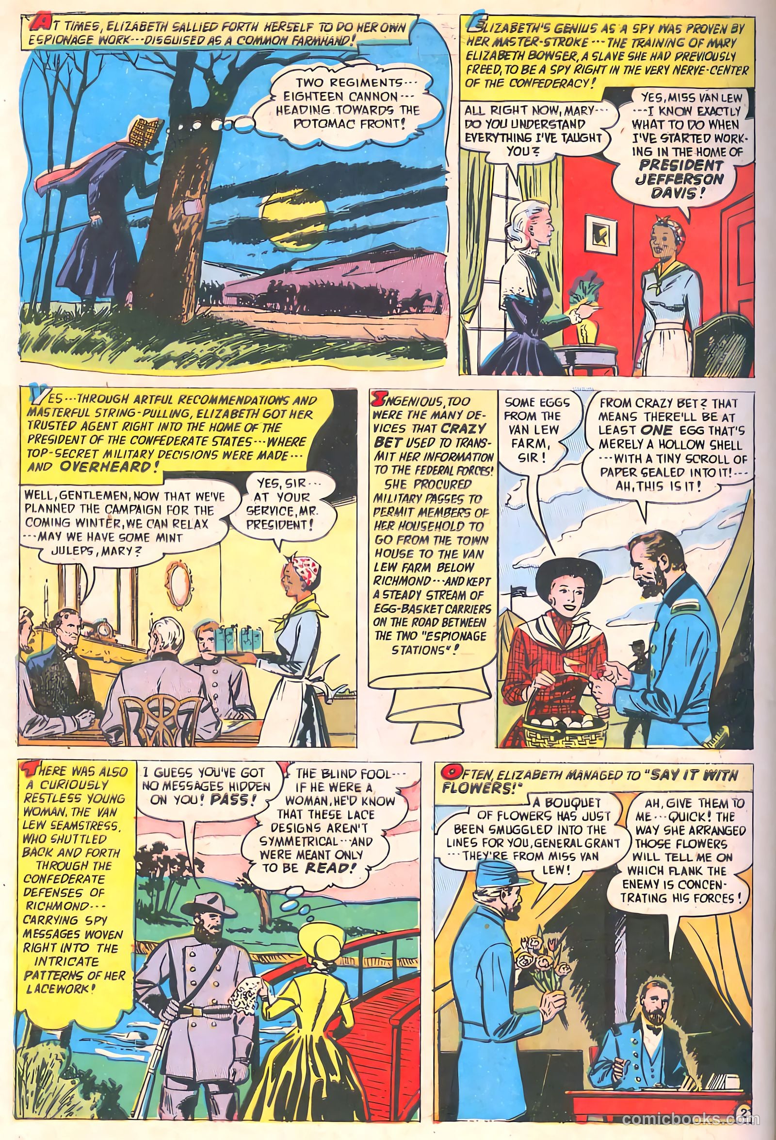 Spy-Hunters #8 (1950) — page 48 of 52