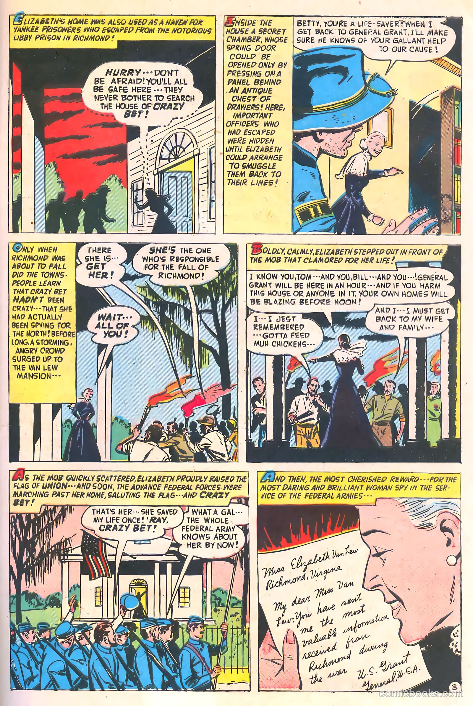 Spy-Hunters #8 (1950) — page 49 of 52