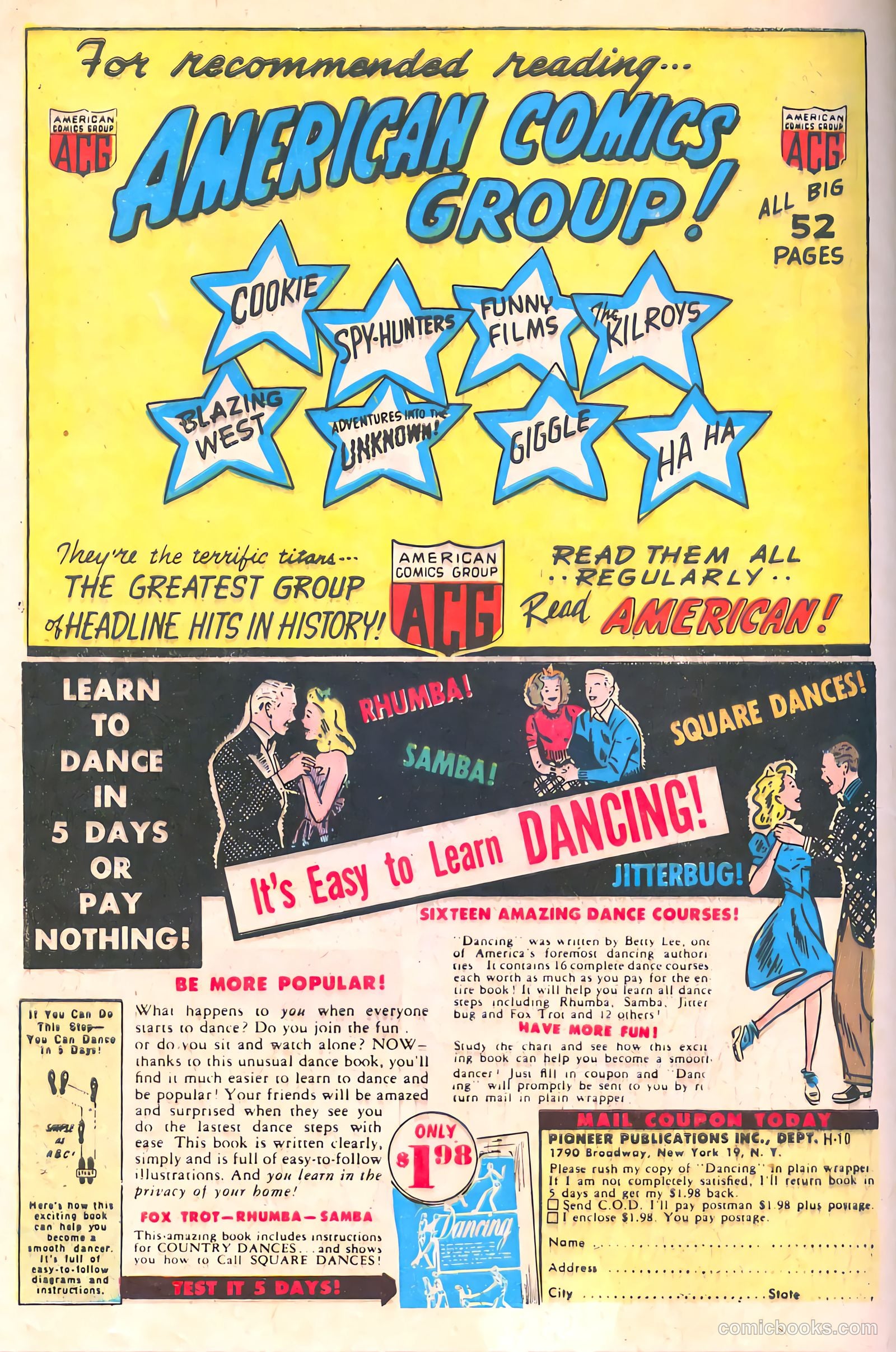 Spy-Hunters #8 (1950) — page 50 of 52