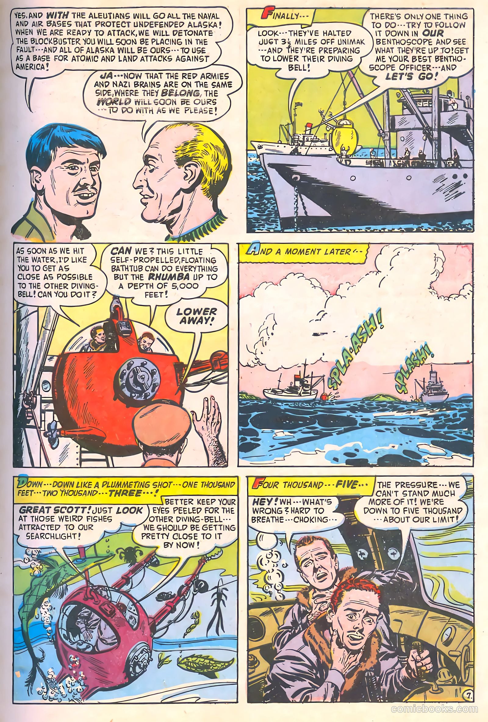 Spy-Hunters #9 (1950) — page 9 of 52