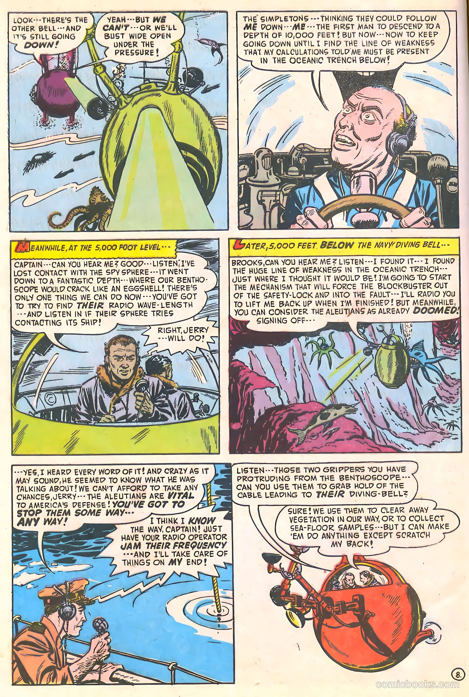 Spy-Hunters #9 (1950) — page 10 of 52