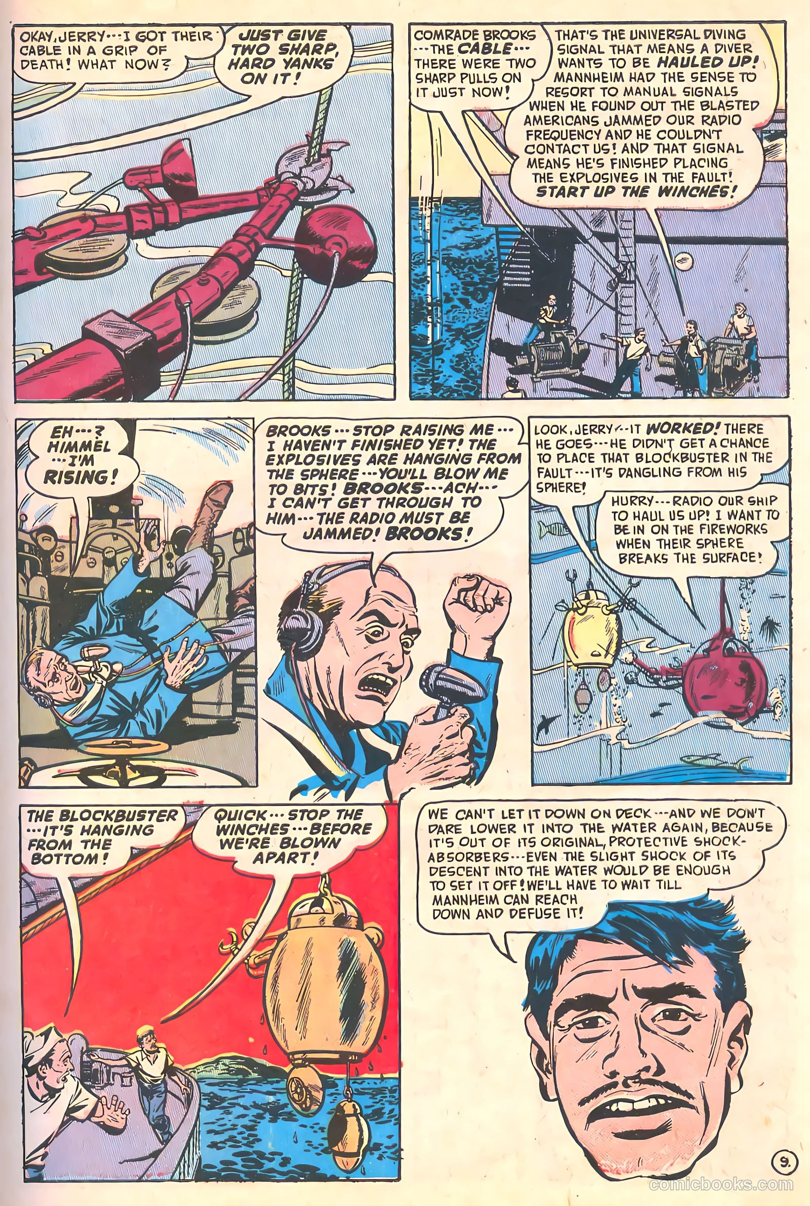 Spy-Hunters #9 (1950) — page 11 of 52