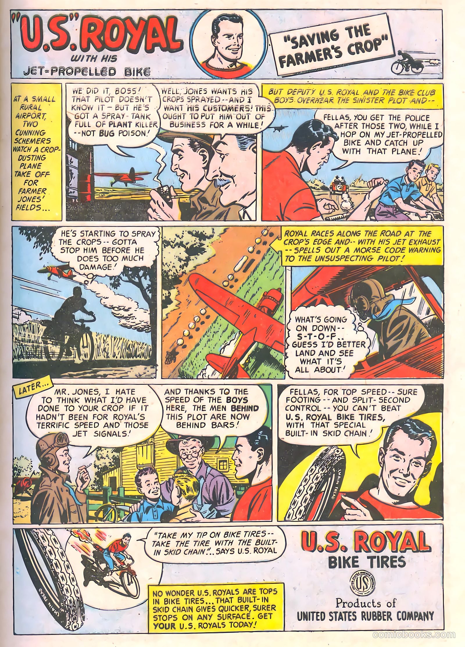 Spy-Hunters #9 (1950) — page 13 of 52