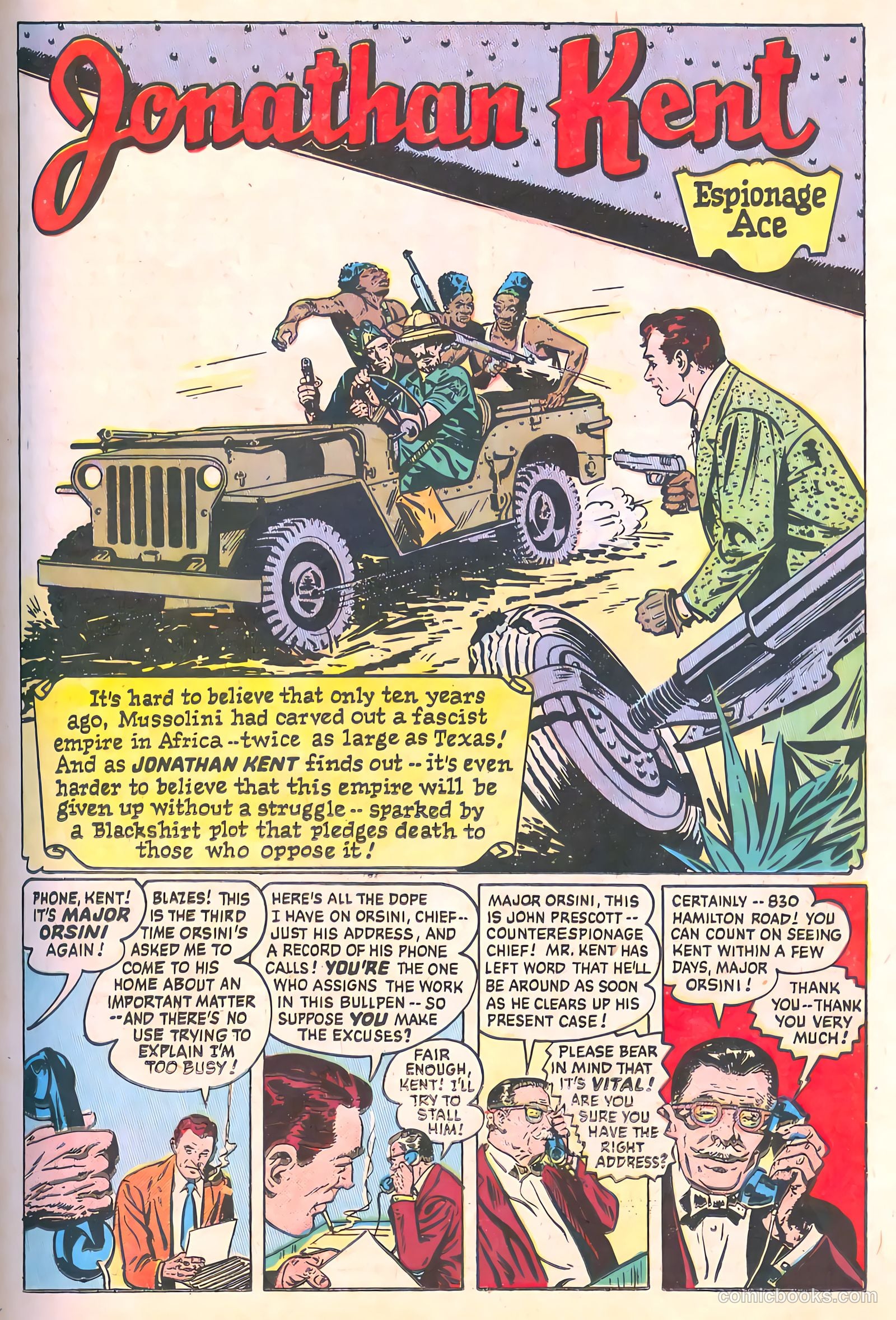 Spy-Hunters #9 (1950) — page 15 of 52