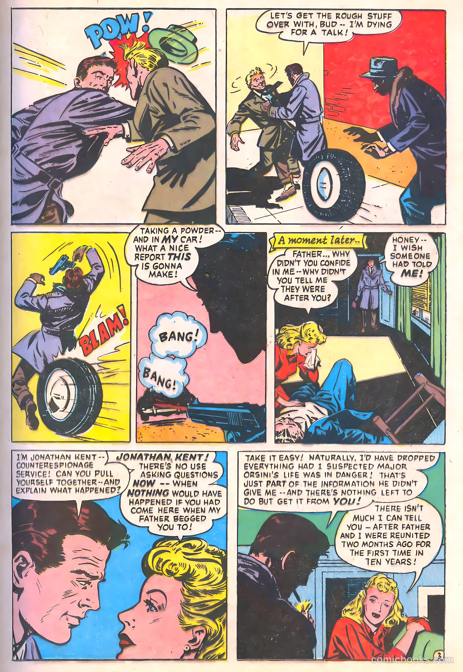 Spy-Hunters #9 (1950) — page 17 of 52