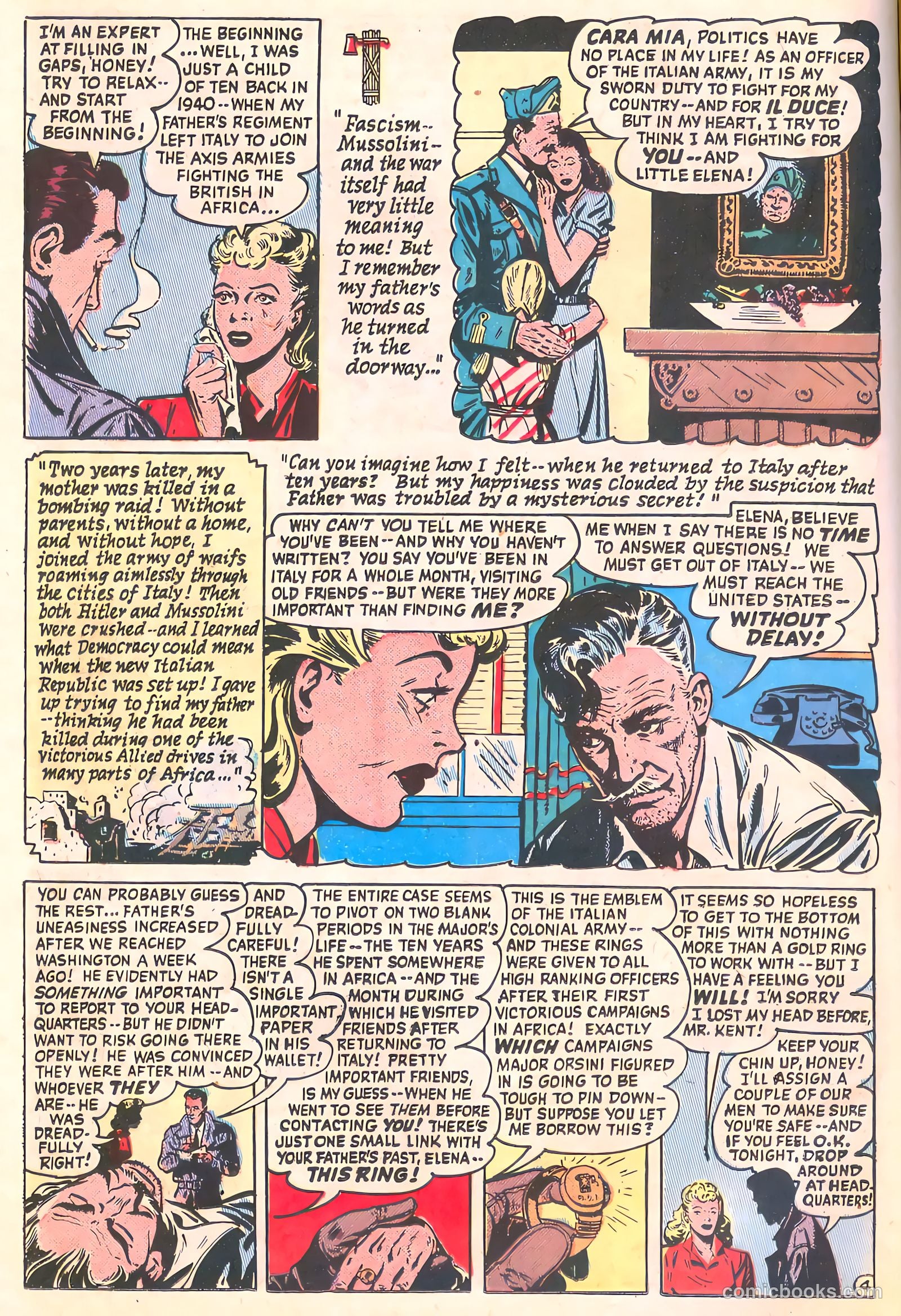 Spy-Hunters #9 (1950) — page 18 of 52