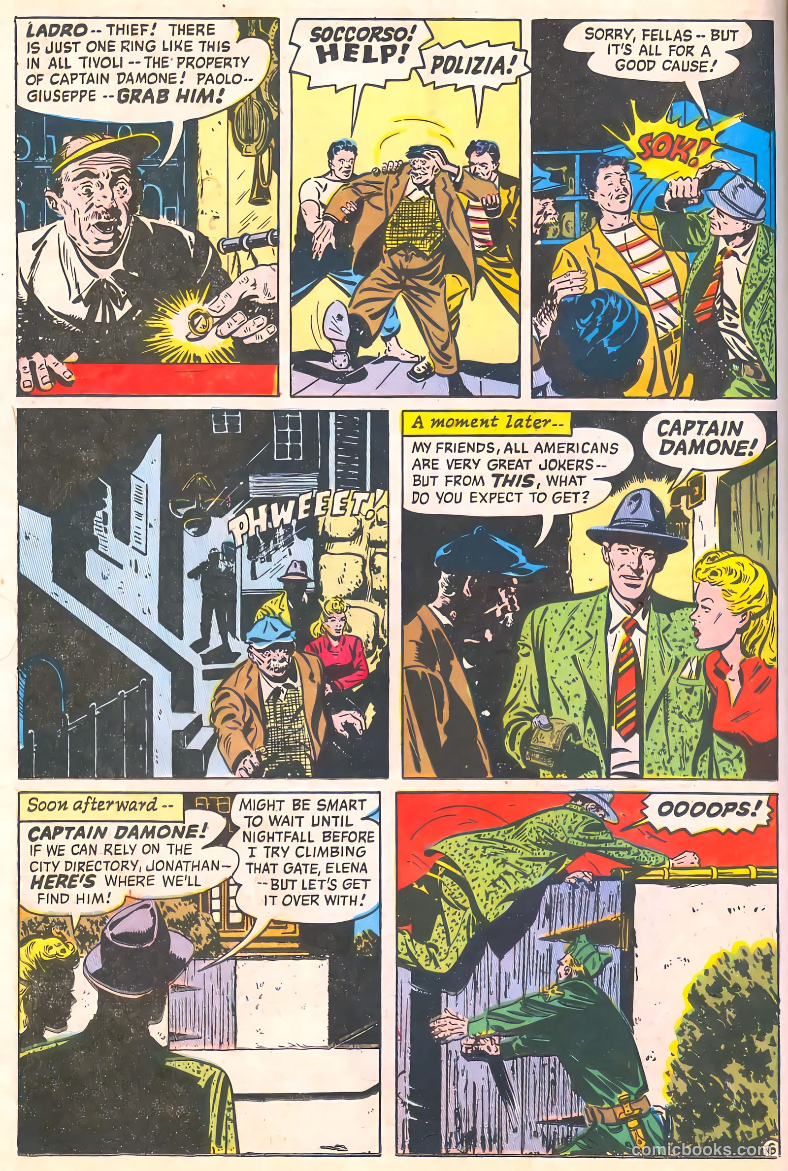Spy-Hunters #9 (1950) — page 20 of 52