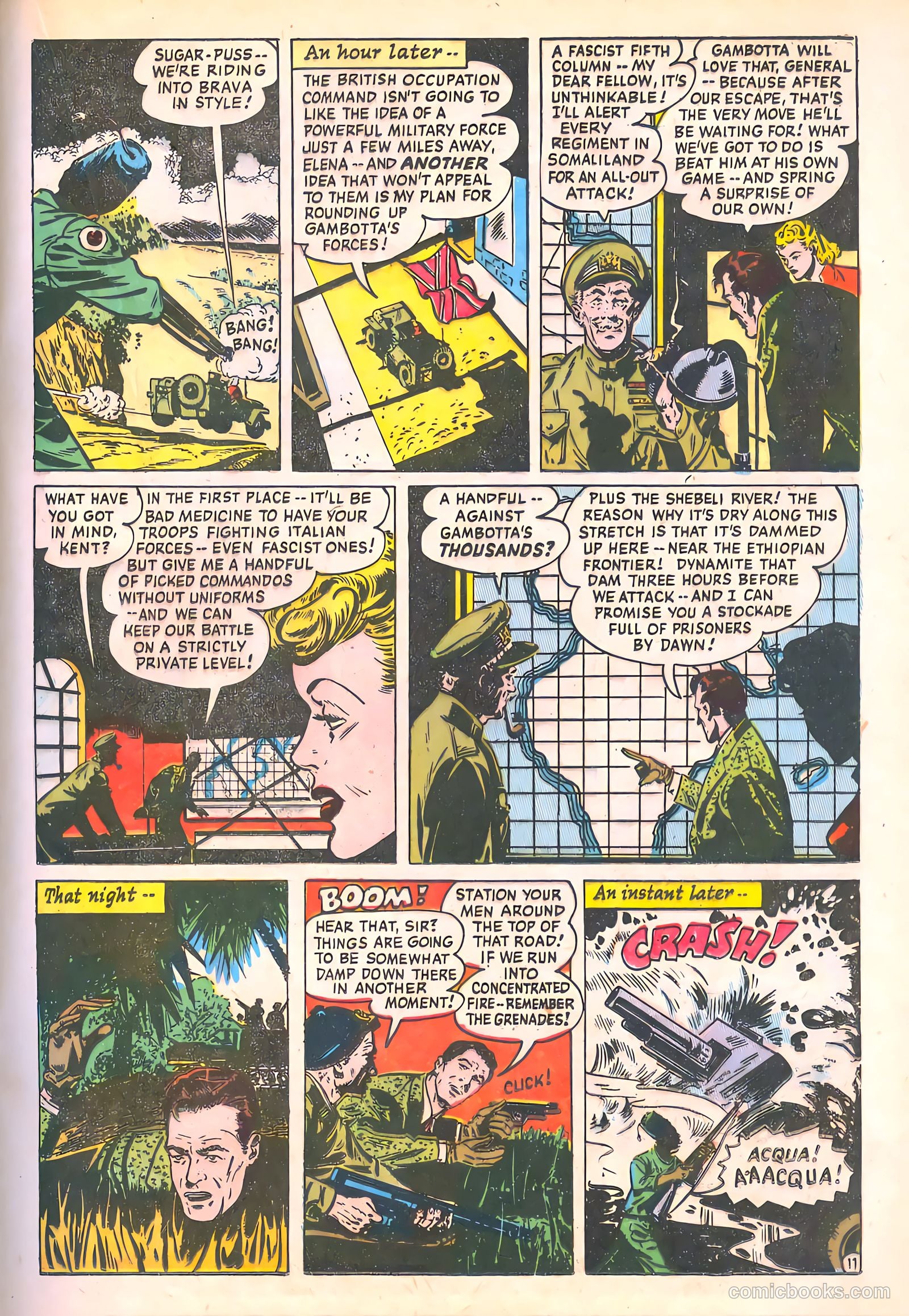 Spy-Hunters #9 (1950) — page 25 of 52