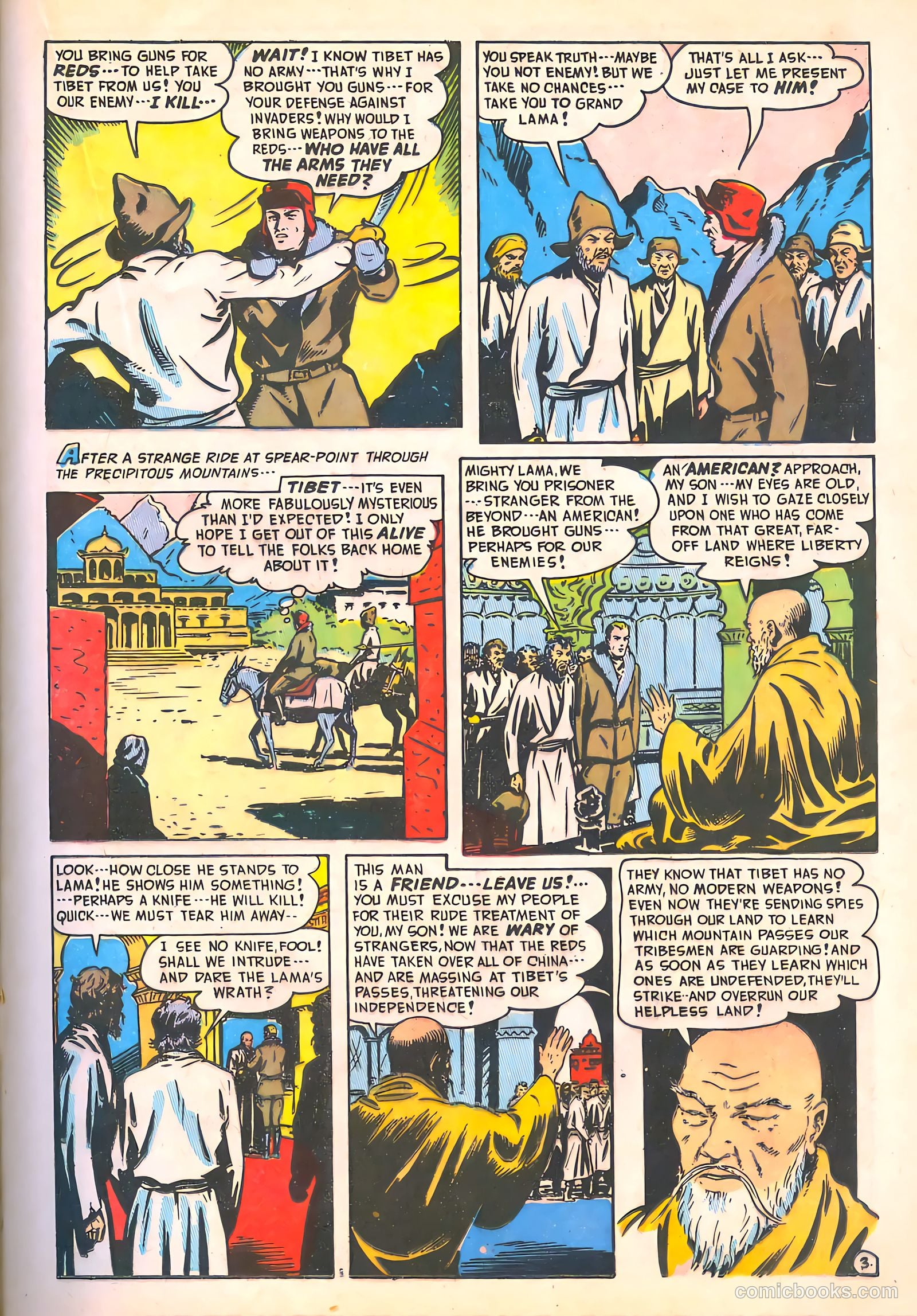 Spy-Hunters #9 (1950) — page 31 of 52