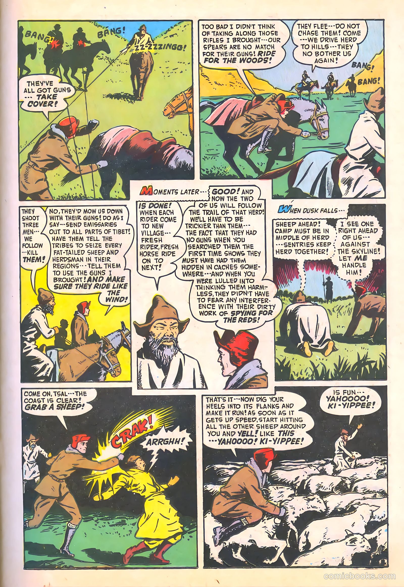 Spy-Hunters #9 (1950) — page 33 of 52