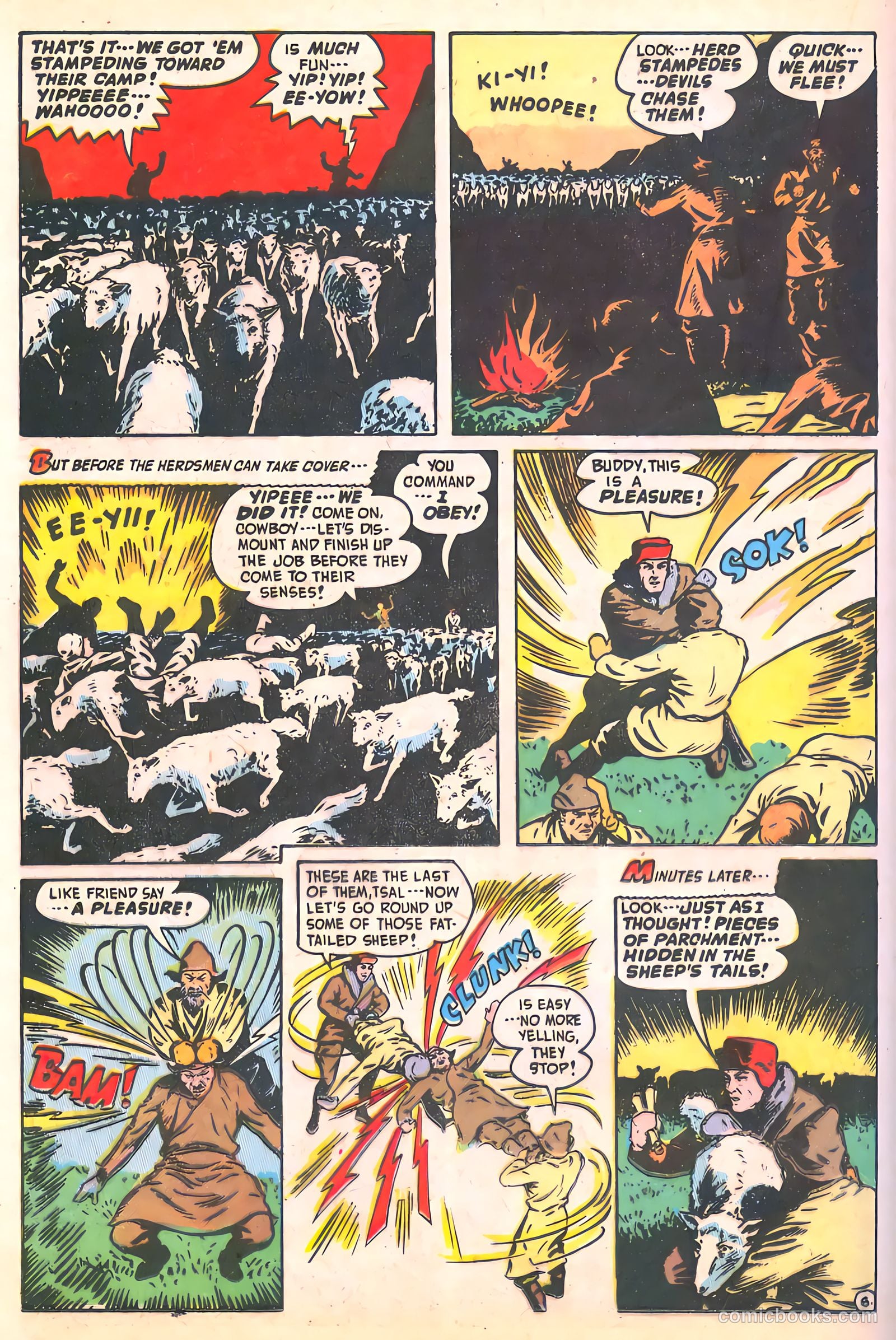 Spy-Hunters #9 (1950) — page 34 of 52
