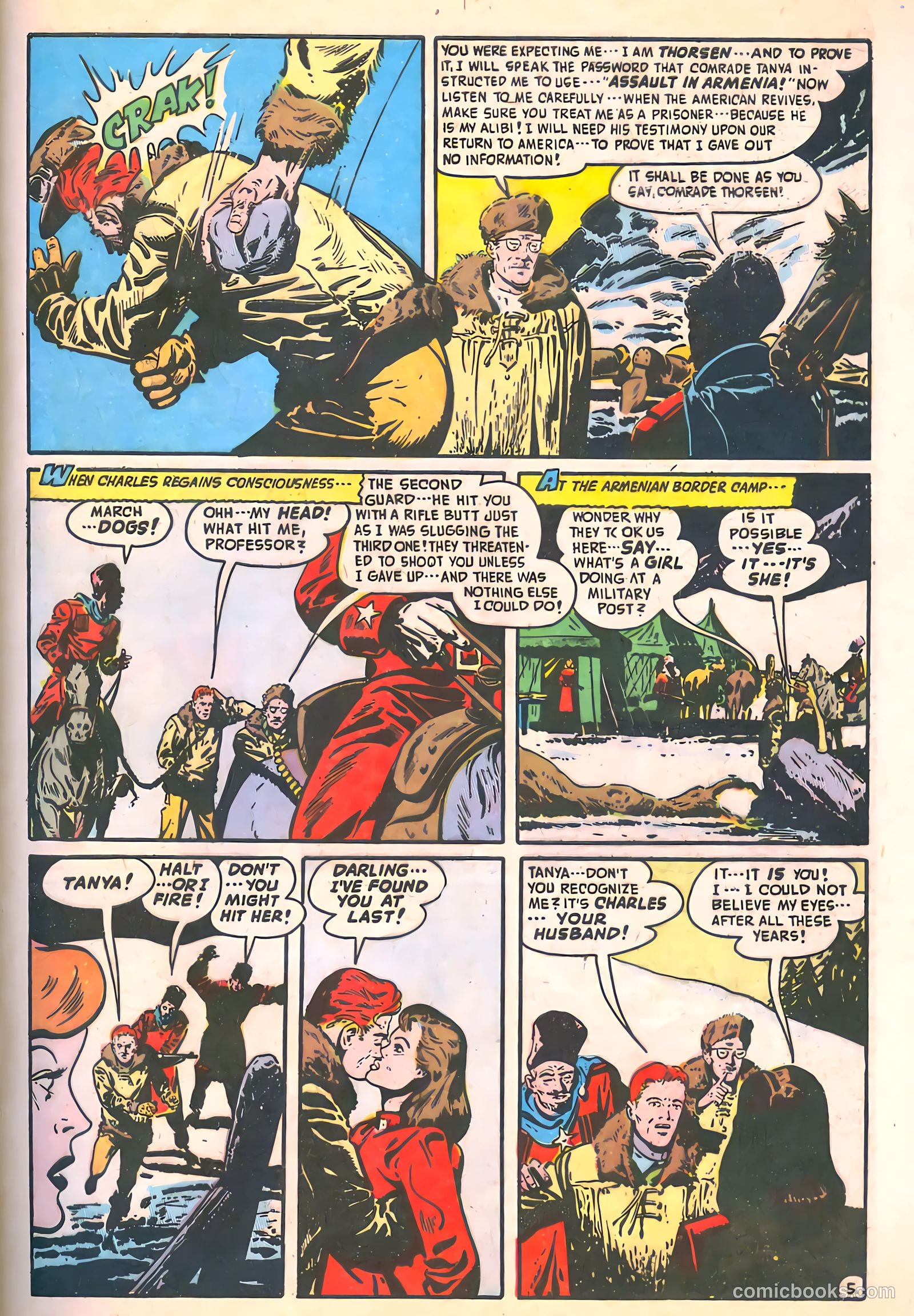 Spy-Hunters #9 (1950) — page 43 of 52