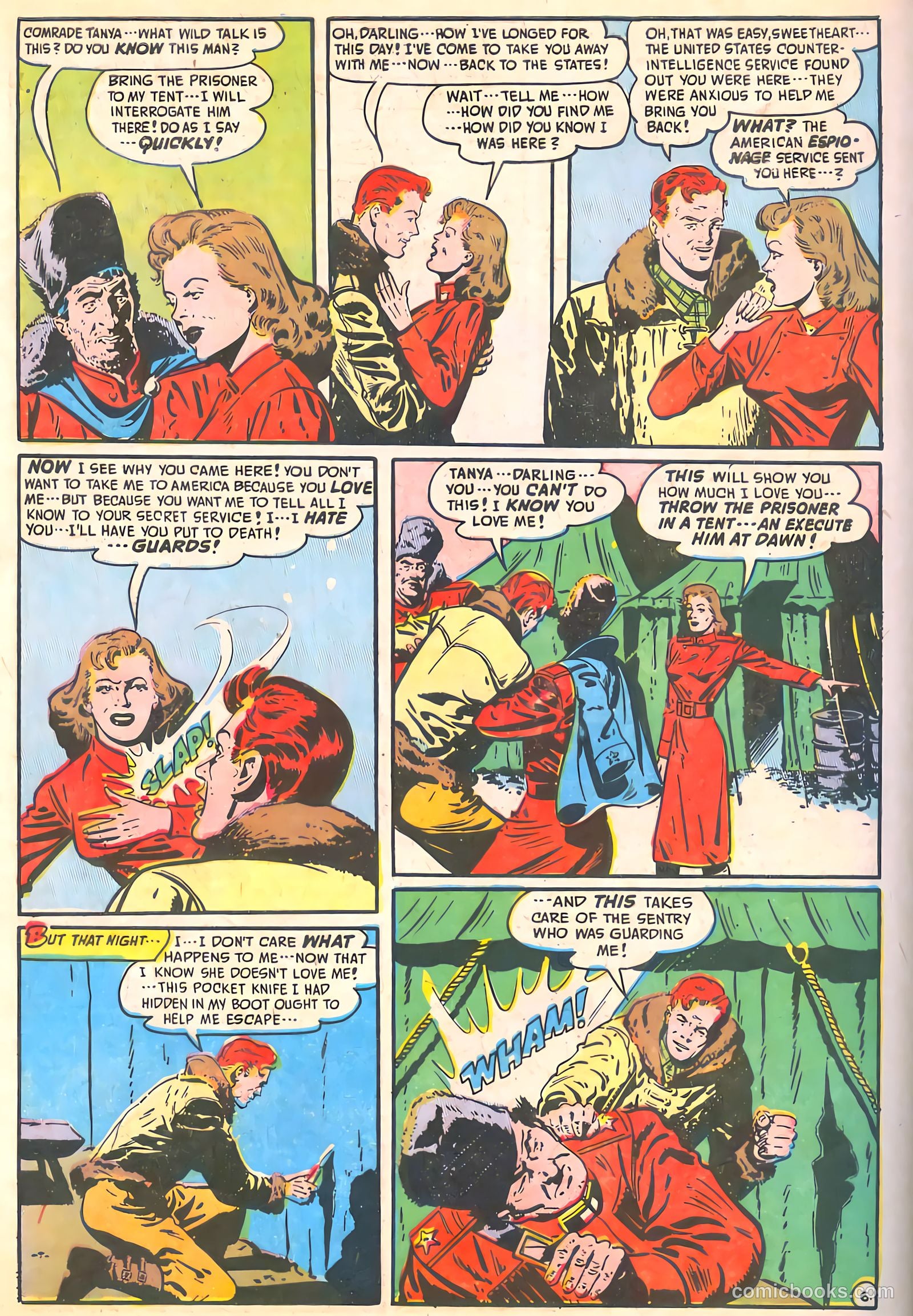 Spy-Hunters #9 (1950) — page 44 of 52