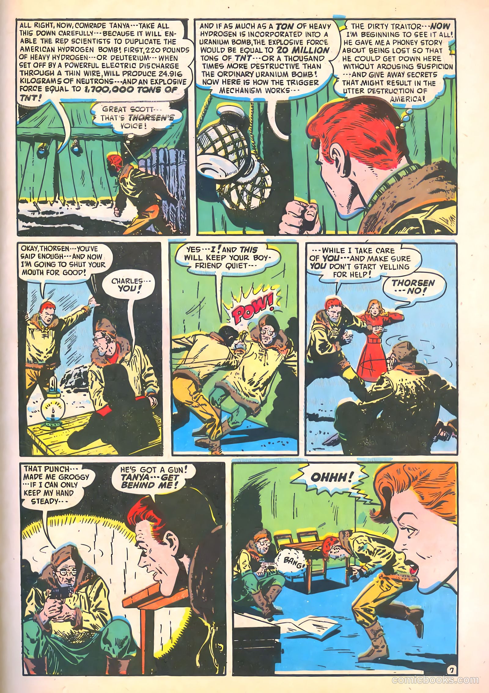 Spy-Hunters #9 (1950) — page 45 of 52