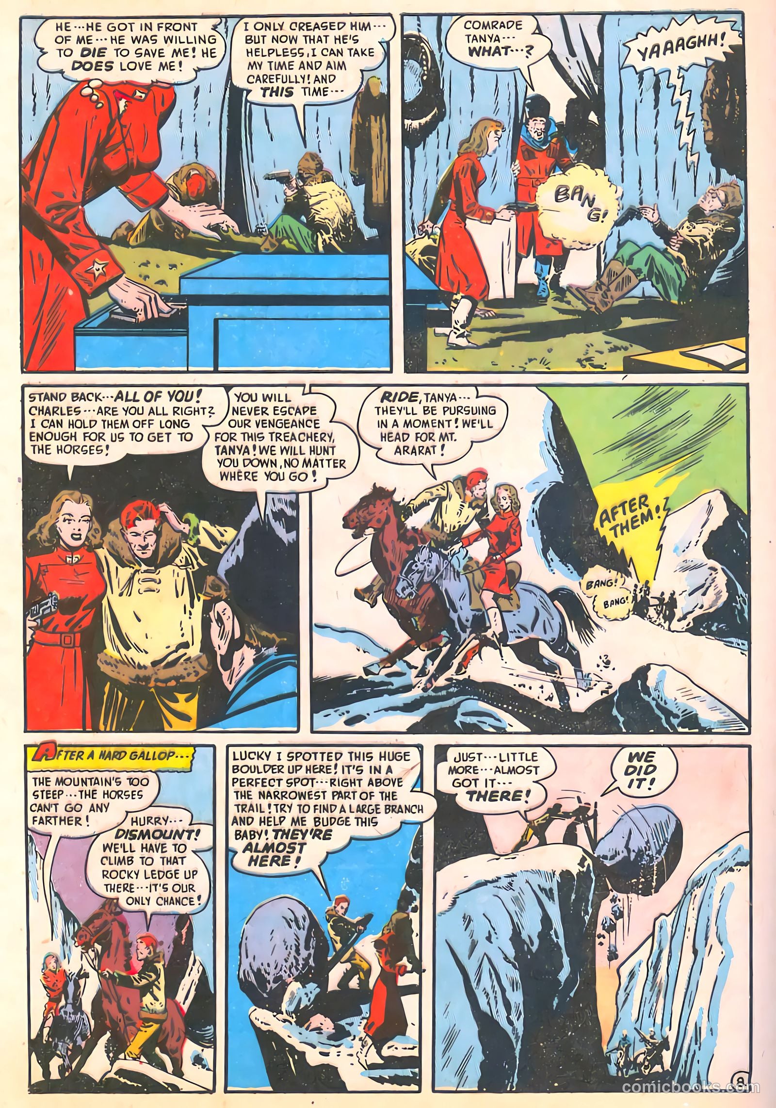 Spy-Hunters #9 (1950) — page 46 of 52