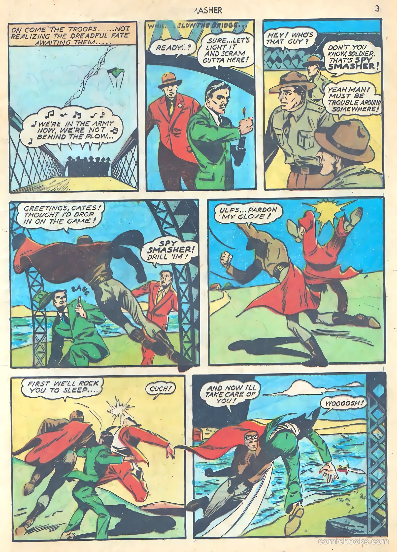 Spy Smasher #1 (1941) — page 5 of 68