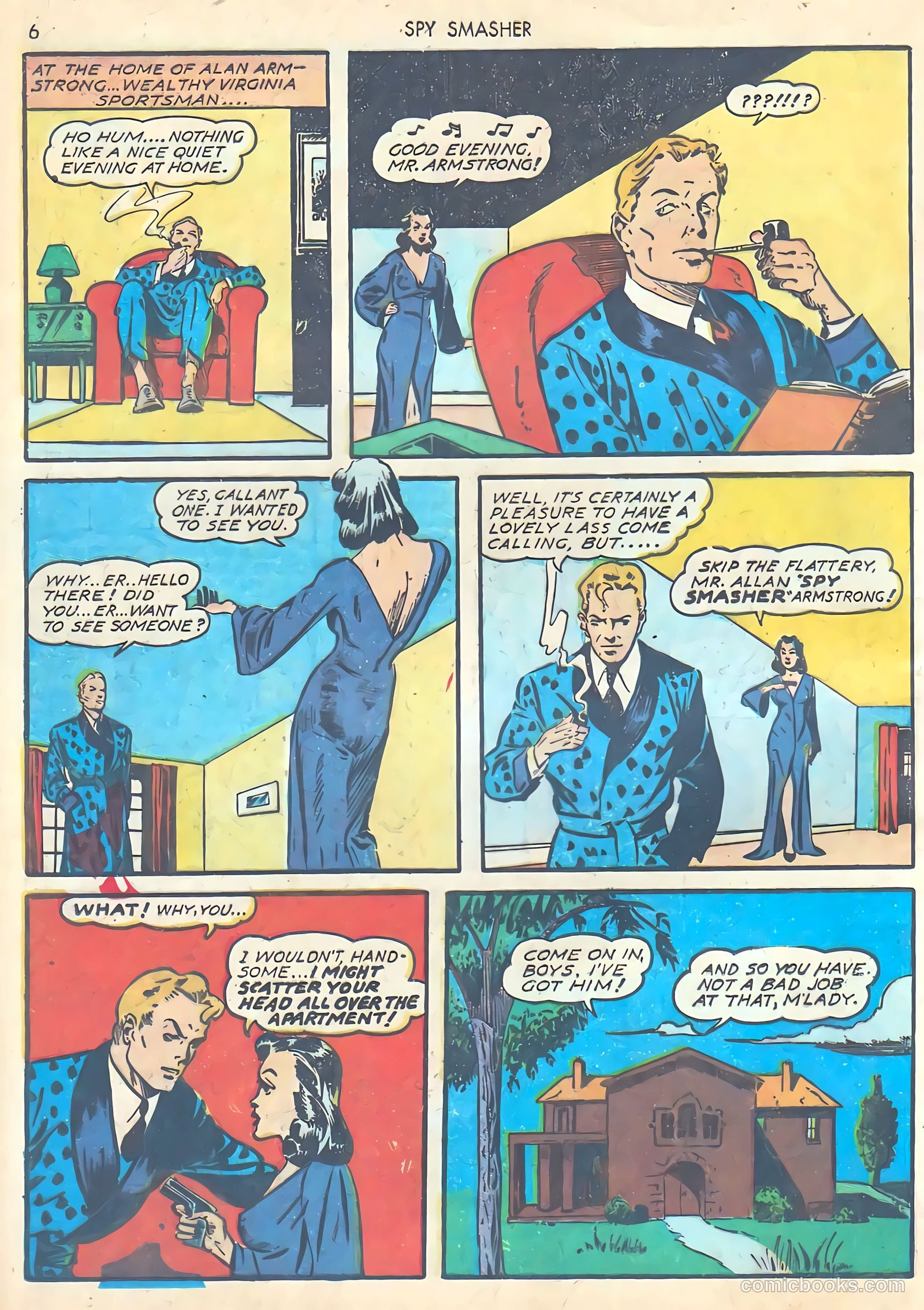 Spy Smasher #1 (1941) — page 8 of 68