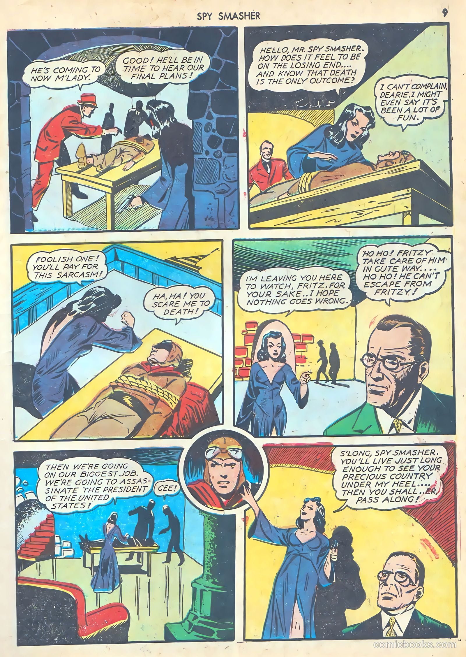 Spy Smasher #1 (1941) — page 11 of 68