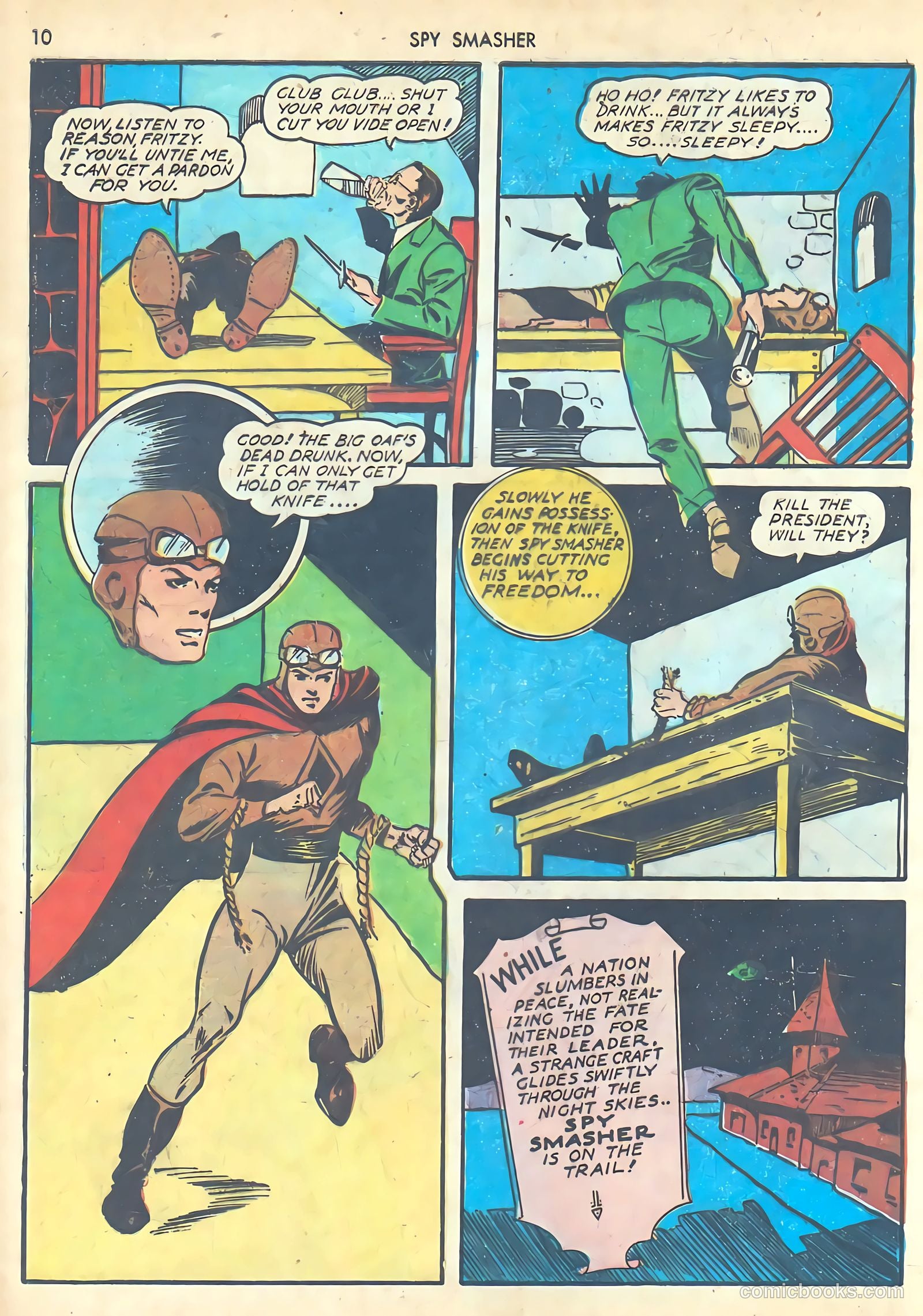 Spy Smasher #1 (1941) — page 12 of 68
