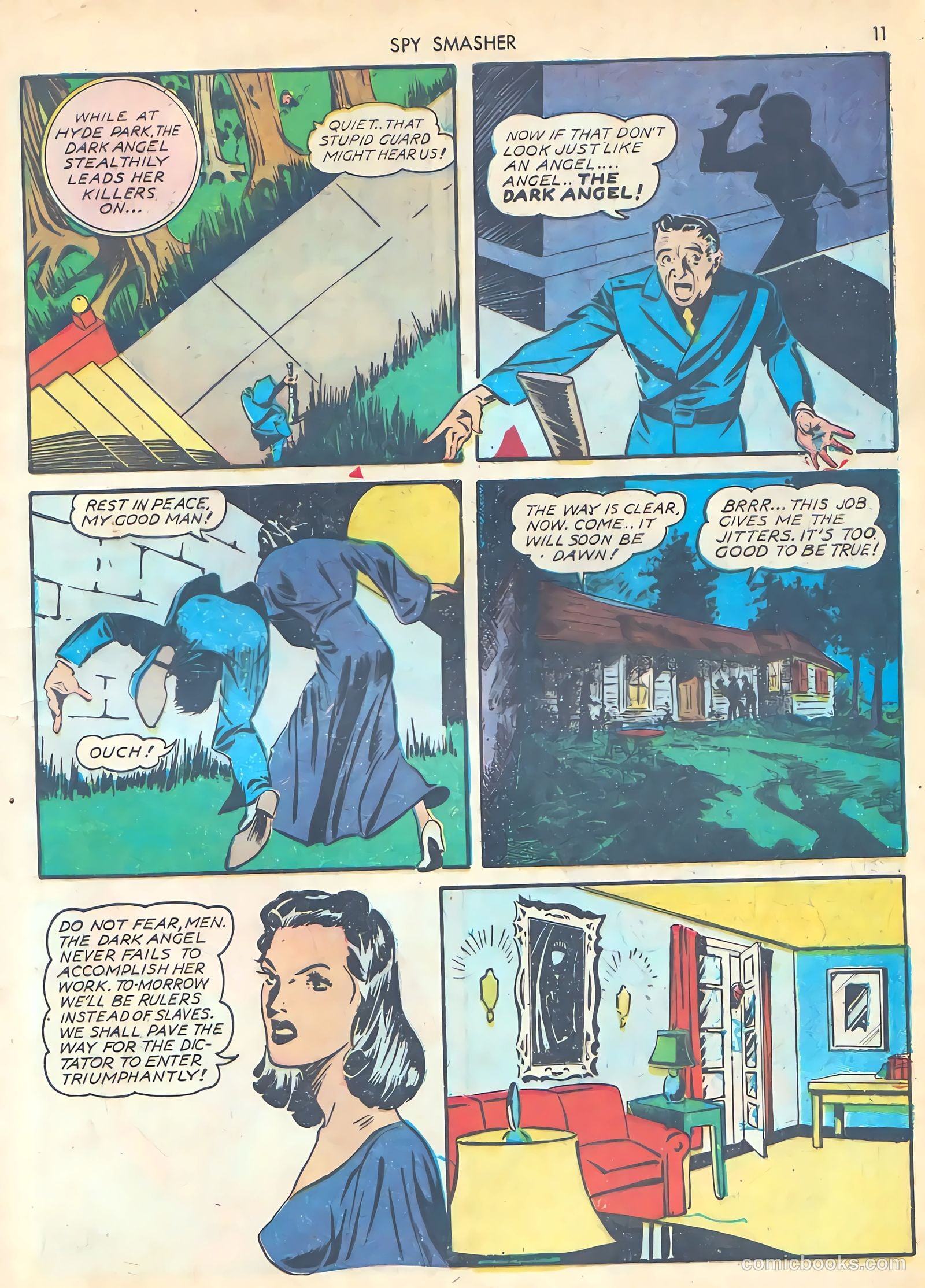 Spy Smasher #1 (1941) — page 13 of 68
