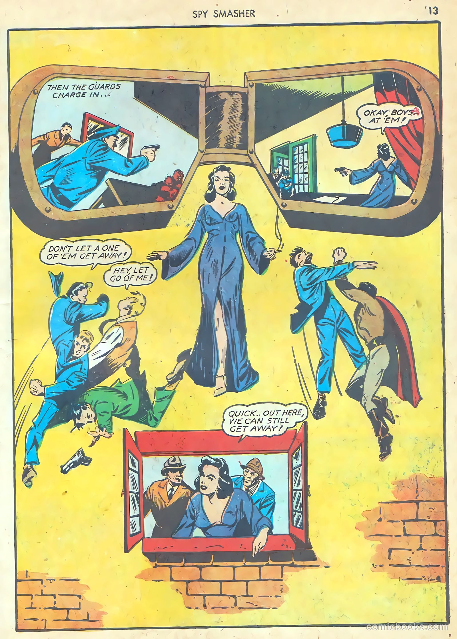 Spy Smasher #1 (1941) — page 15 of 68