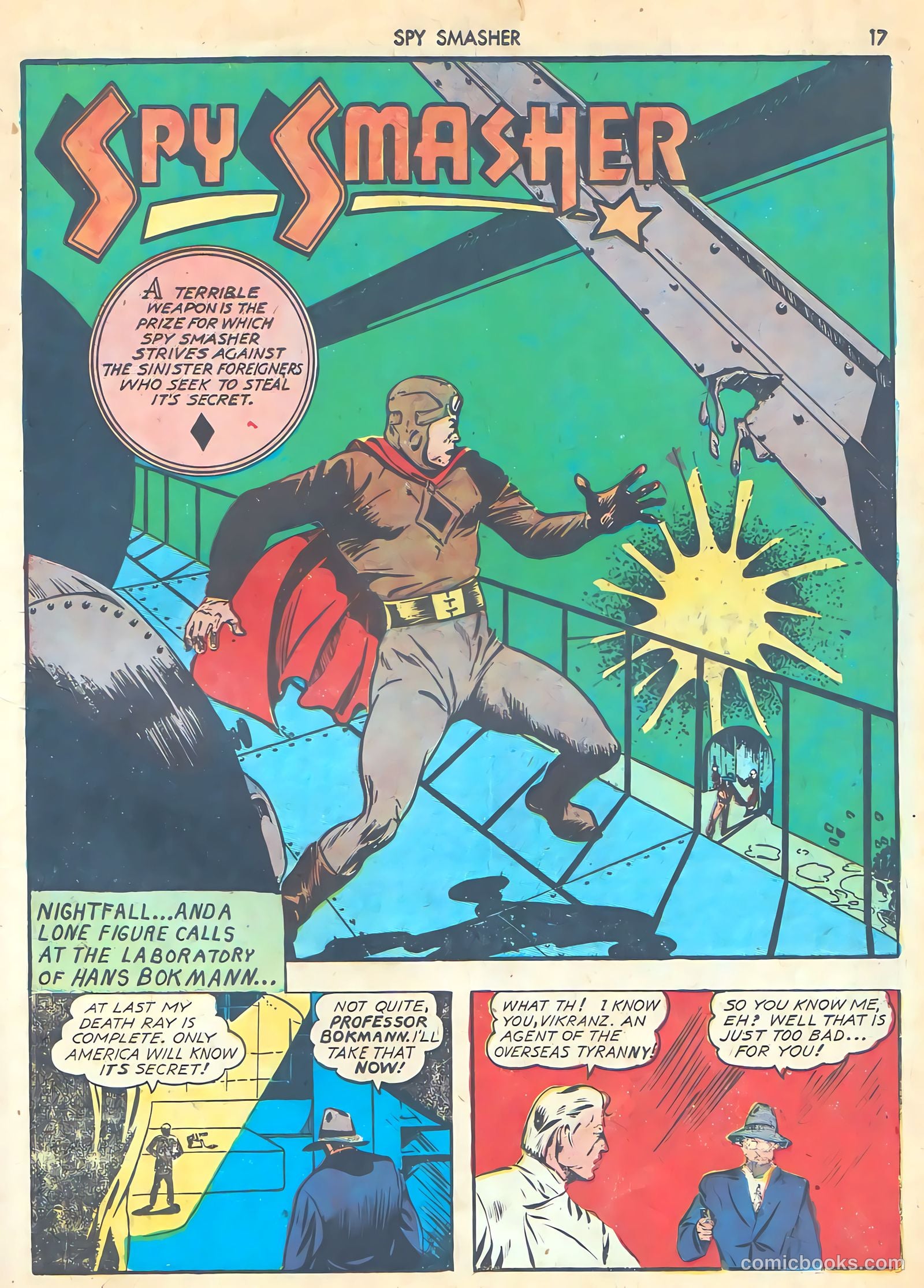 Spy Smasher #1 (1941) — page 19 of 68
