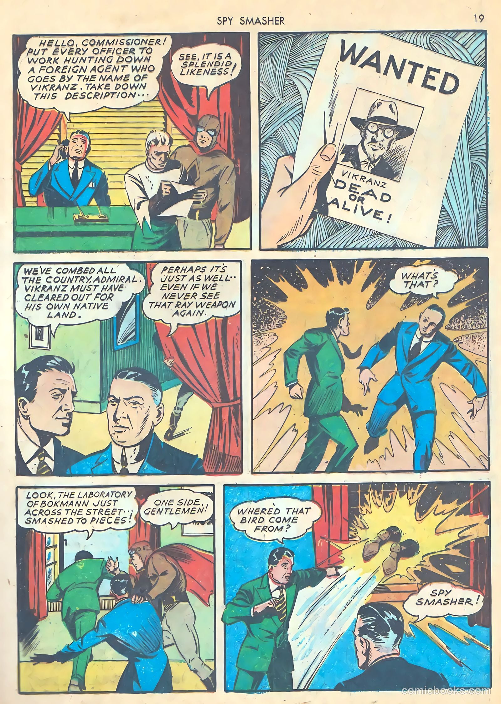 Spy Smasher #1 (1941) — page 21 of 68