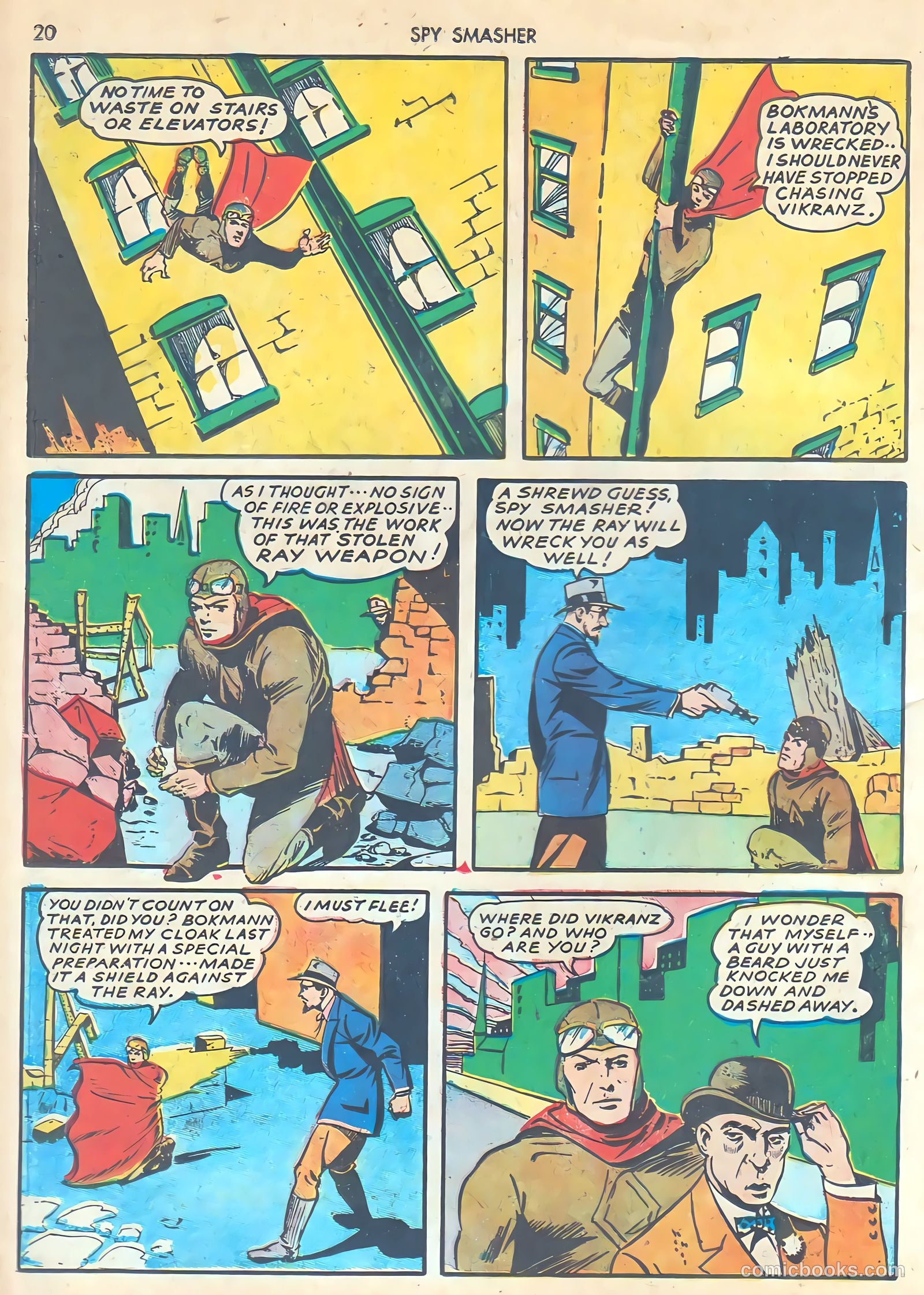 Spy Smasher #1 (1941) — page 22 of 68