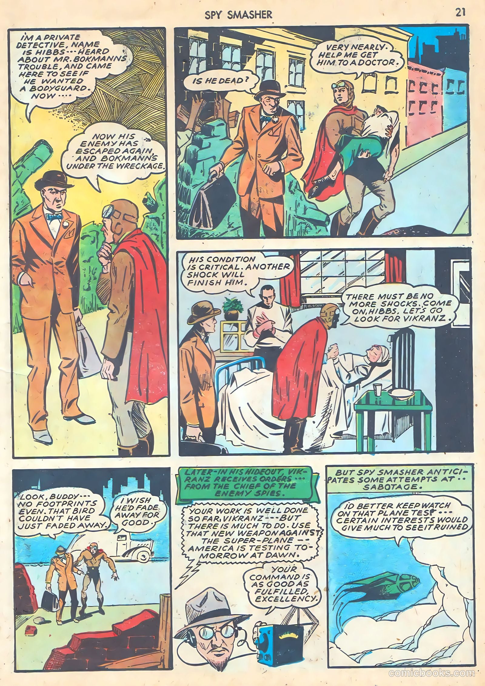 Spy Smasher #1 (1941) — page 23 of 68