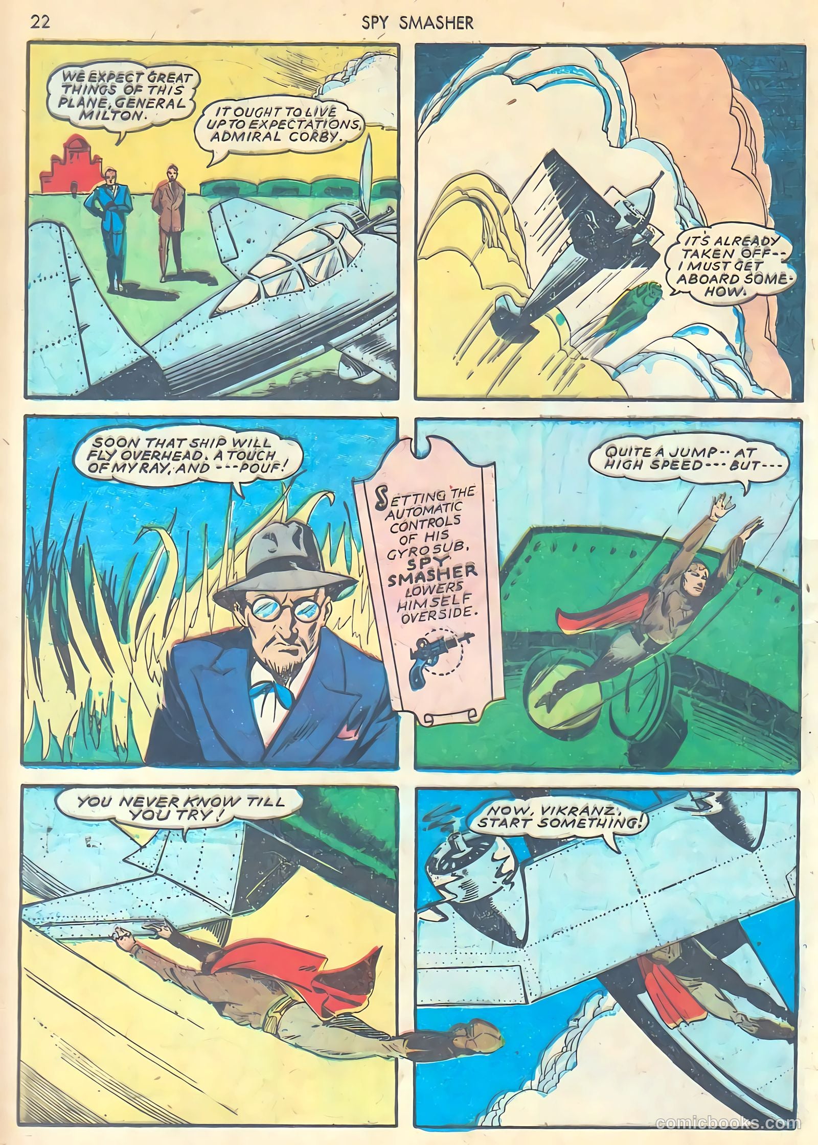 Spy Smasher #1 (1941) — page 24 of 68