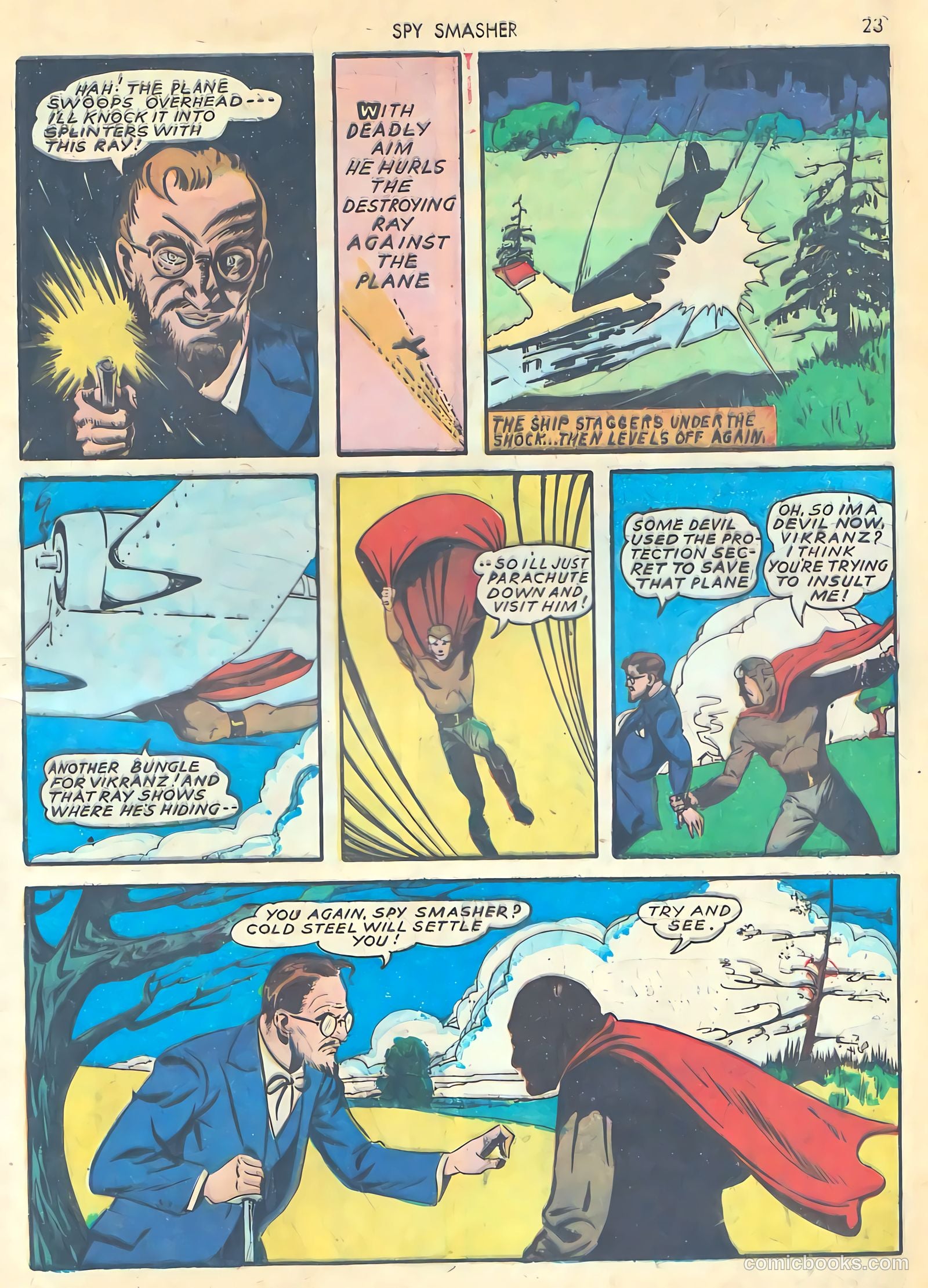 Spy Smasher #1 (1941) — page 25 of 68