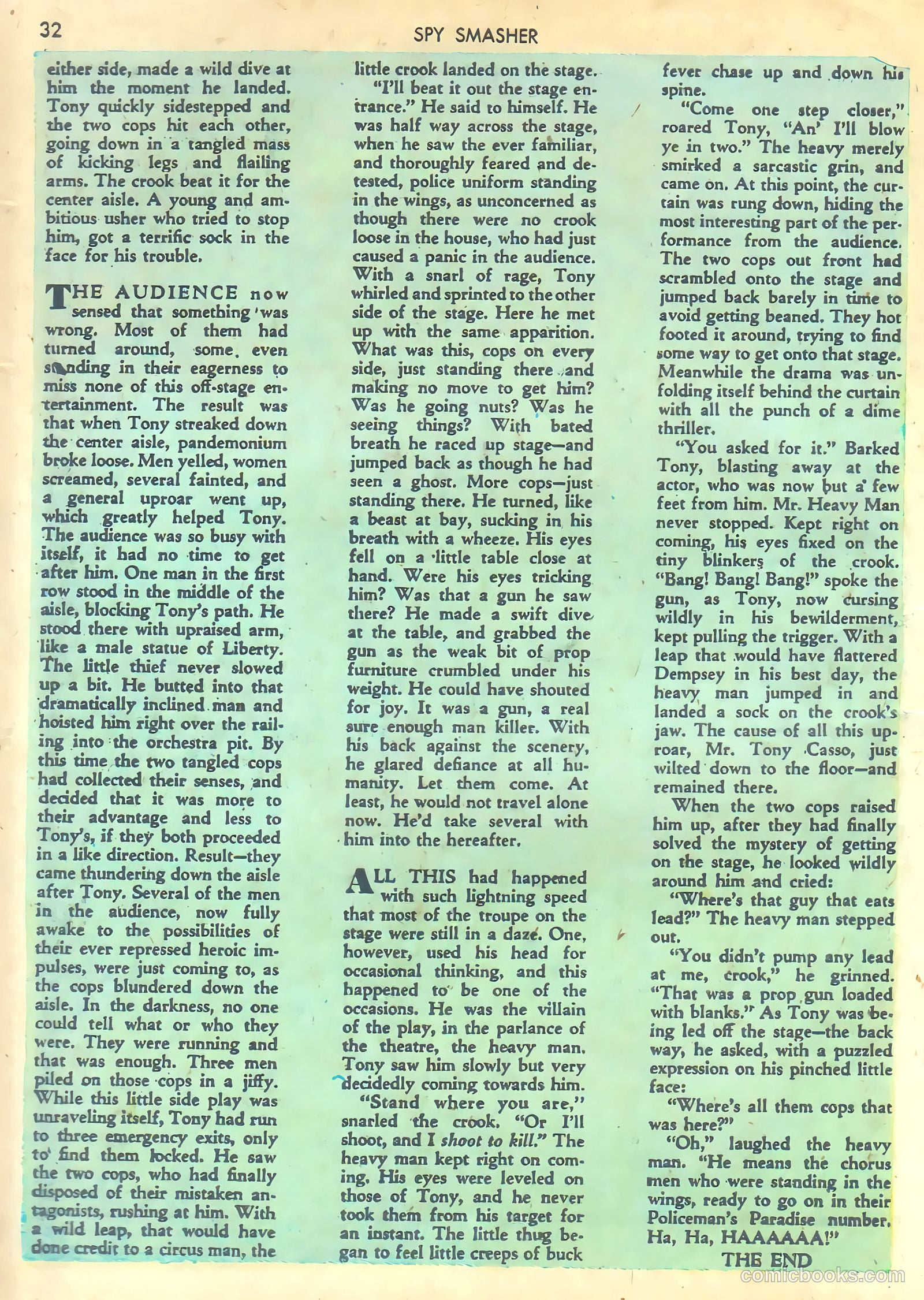 Spy Smasher #1 (1941) — page 34 of 68