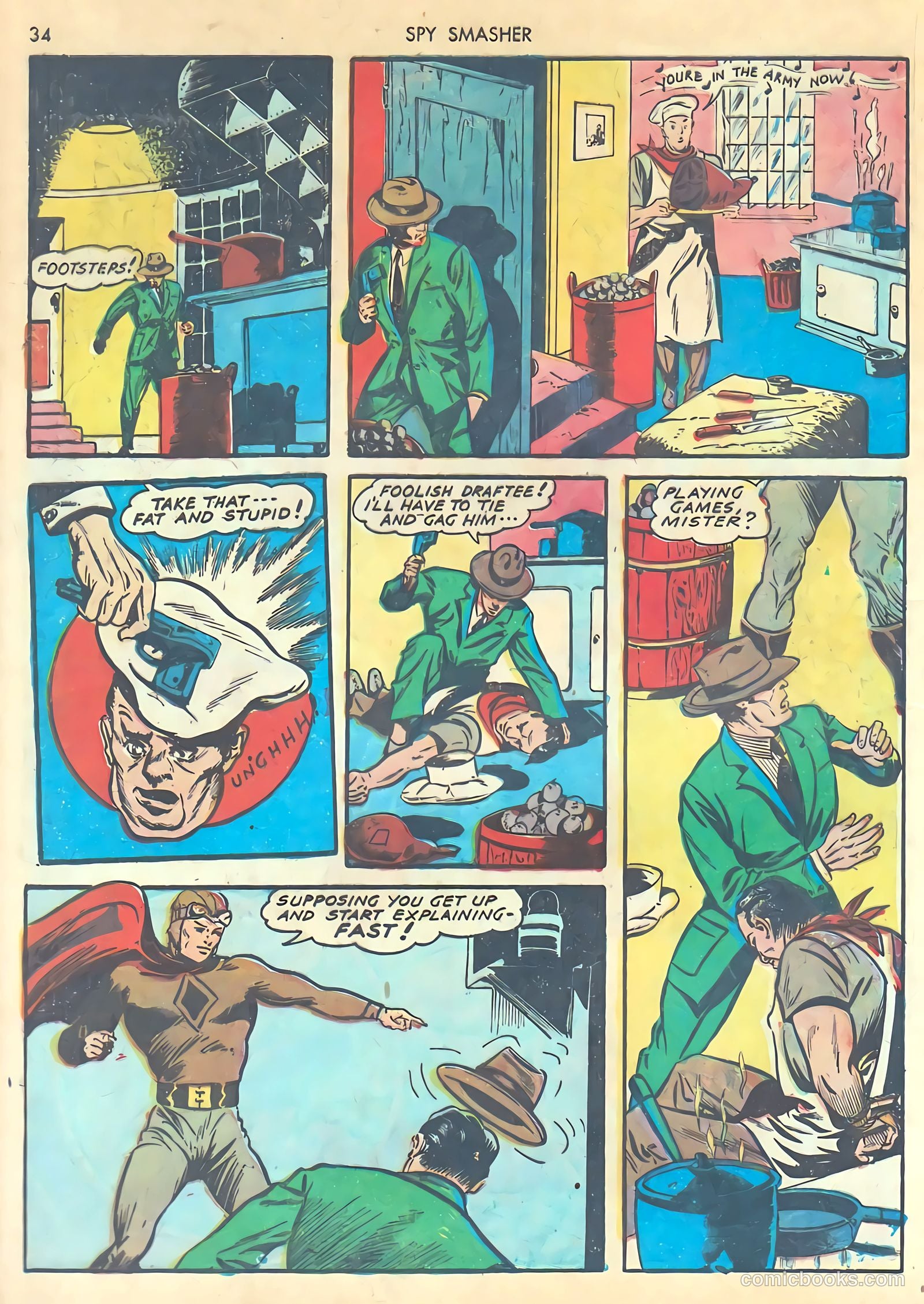 Spy Smasher #1 (1941) — page 36 of 68