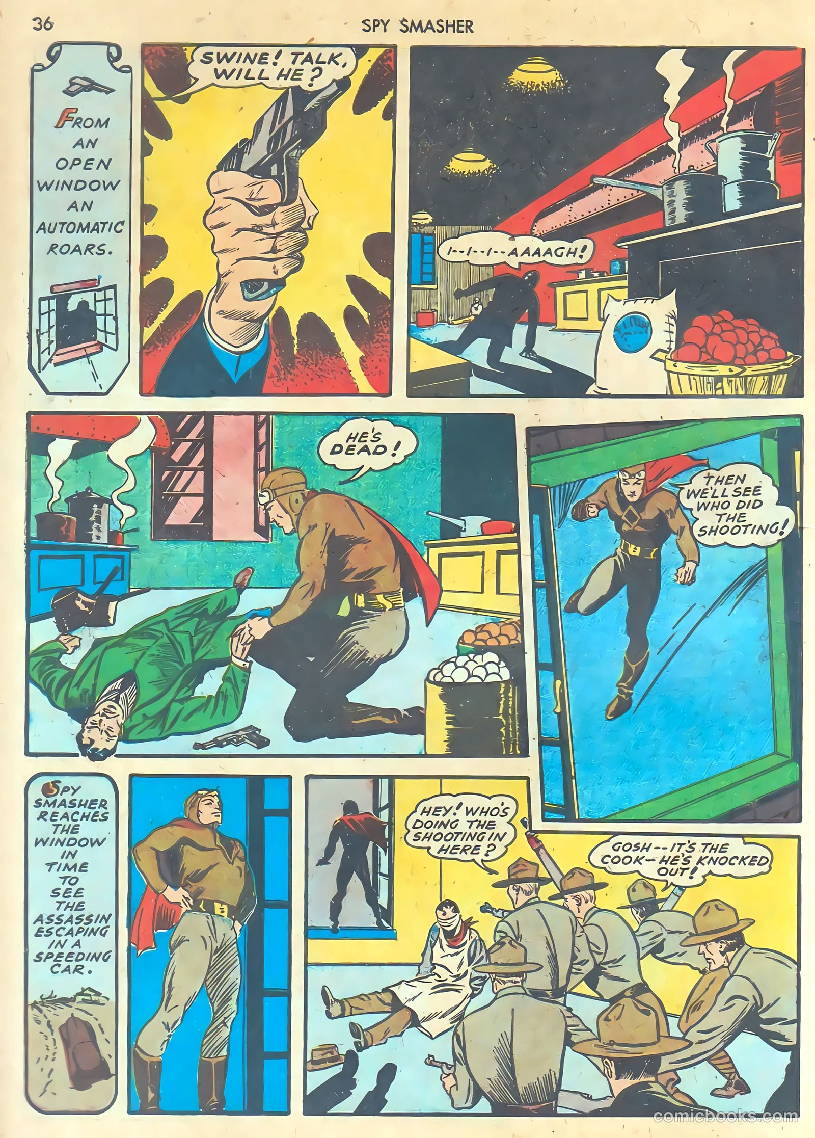 Spy Smasher #1 (1941) — page 38 of 68